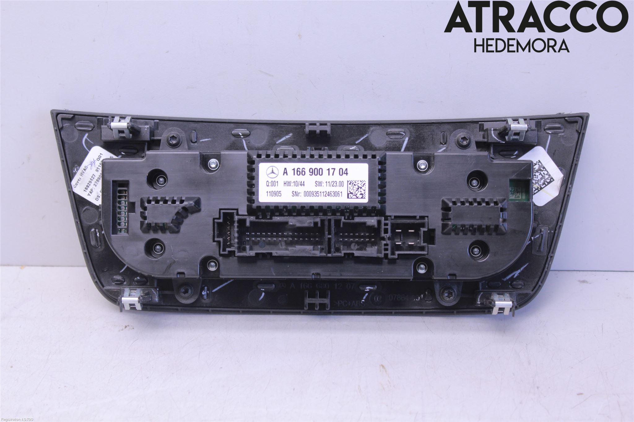 Mercedes-Benz MB GL/GLS-KLASS (X166) 12-19 Varme Ac Betjening-Display