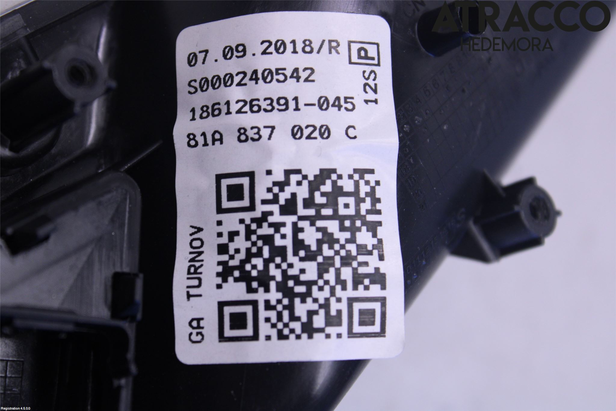 Audi Q2/SQ2 17- Innr Dørhandtak H Indre
