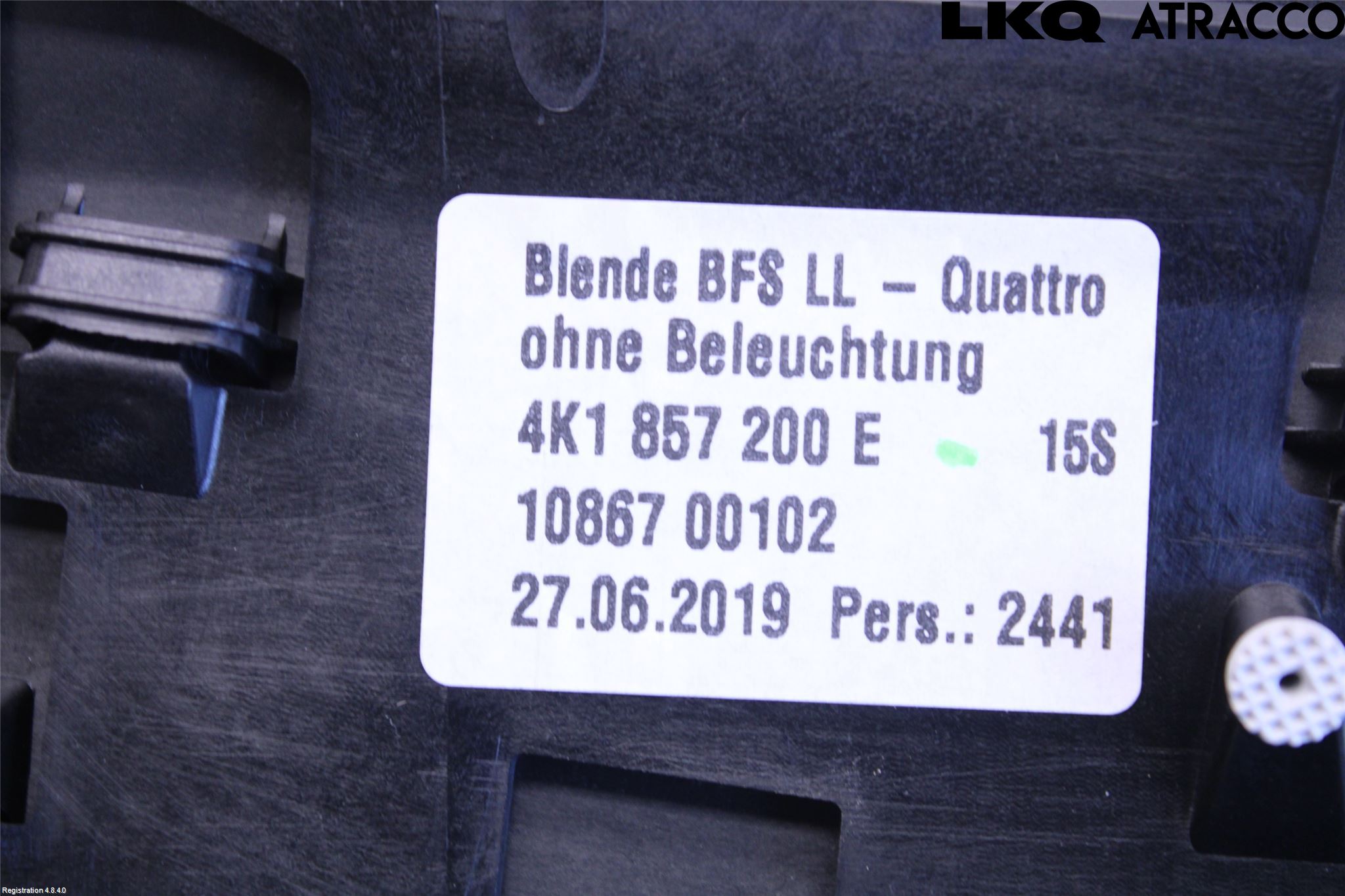 Audi A6 F2/C8 19- Innr Dekor Instrbord