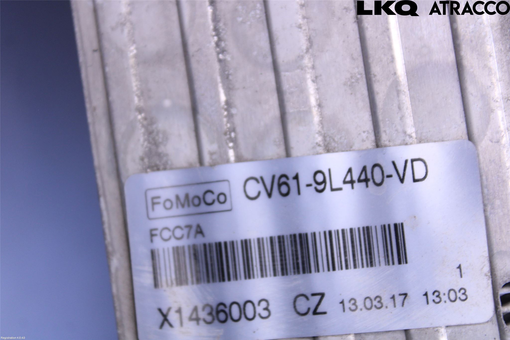 Ford C-MAX ll 15-19 Intercooler Radiator