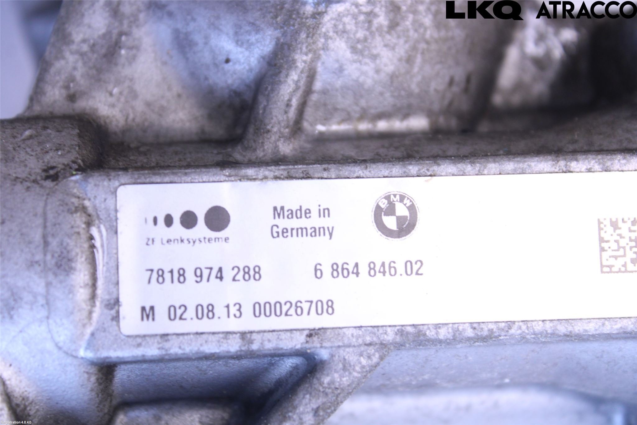 BMW 5 F10/F11/F18 09-17 Styrväxel/Snäcka Elektrisk