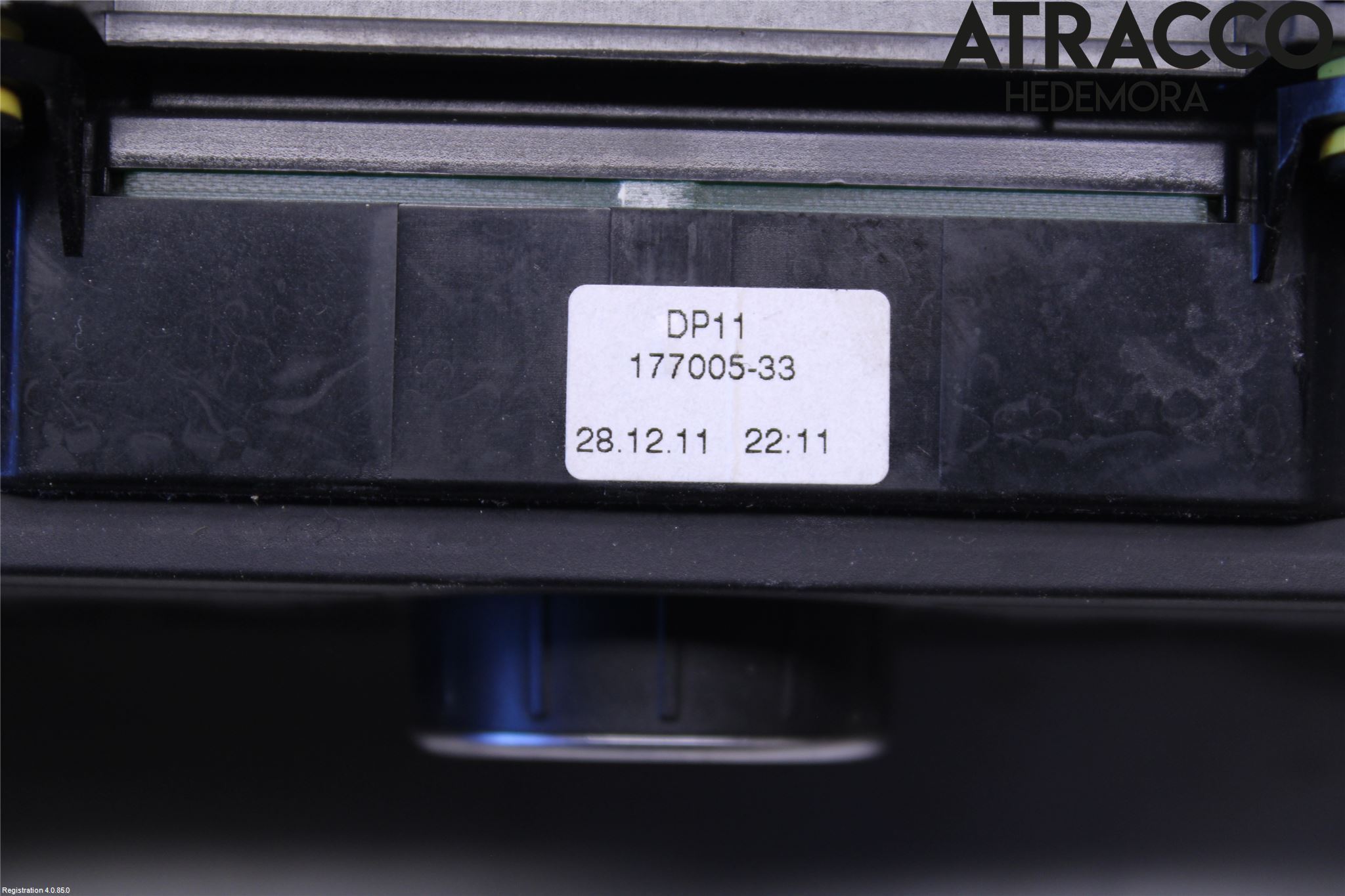 Volkswagen VW TRANSP/CARAVELLE (T5) 04-15 Varme Ac Betjening-Display