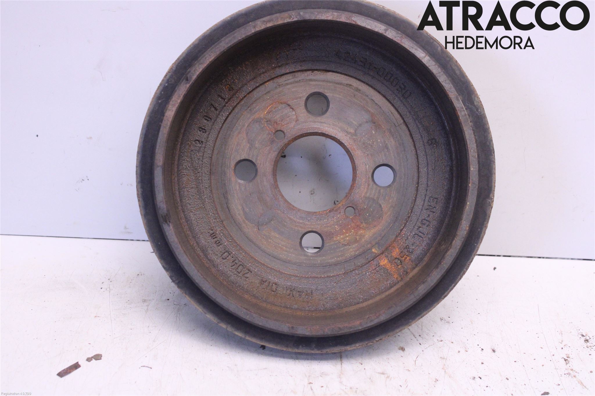 Toyota YARIS XP130 15-20 Bremsetrommel Bak