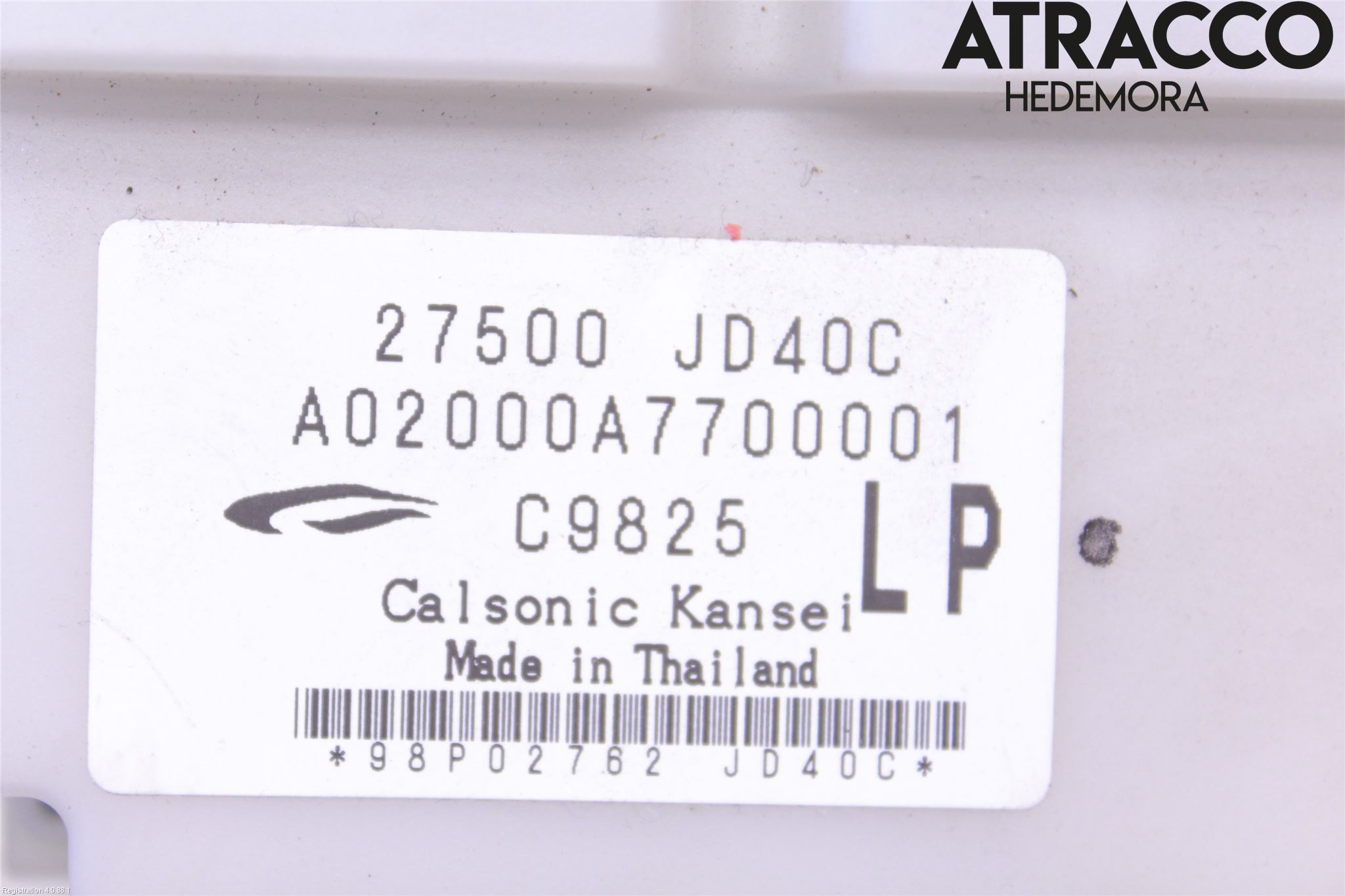 Nissan QASHQAI   07-10 Varme Ac Betjening-Display