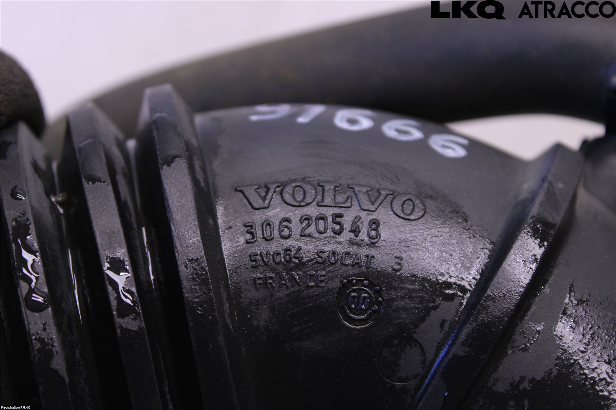 Volvo S40/V40    96-04 Inns Gummibelg - Slange