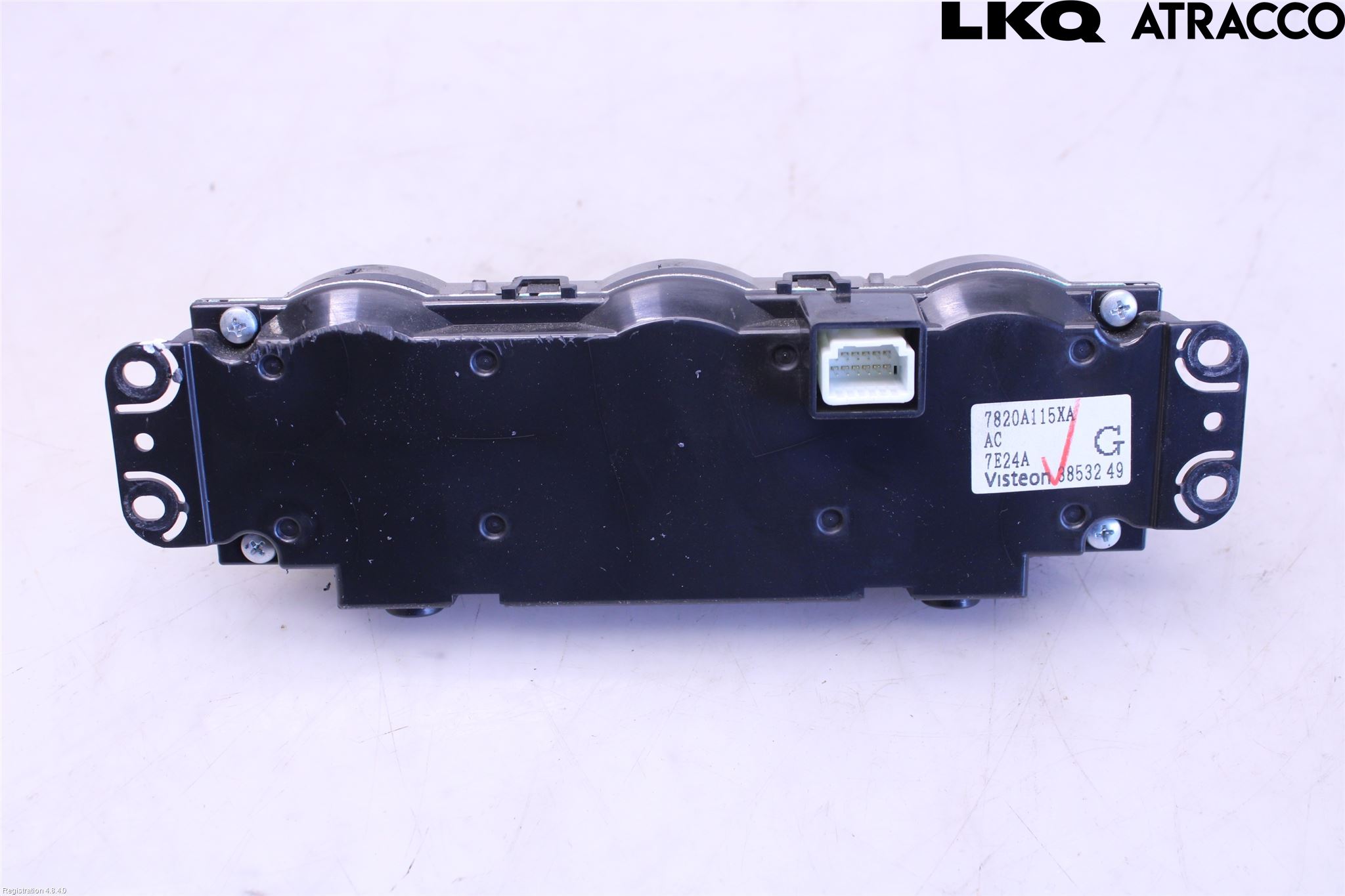 Citroen C-CROSSER Varme Ac Betjening-Display