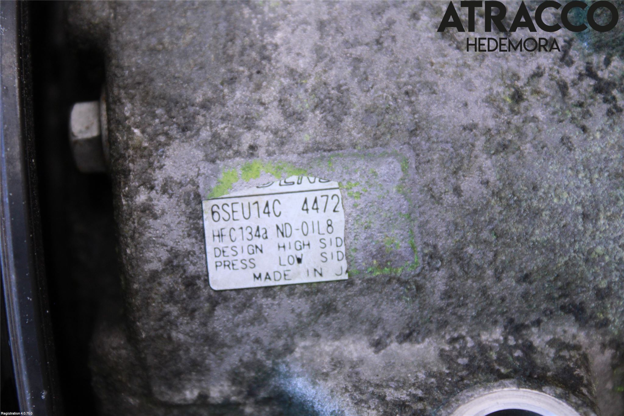 Toyota COROLLA 08-12 Varme Ac Kompressor