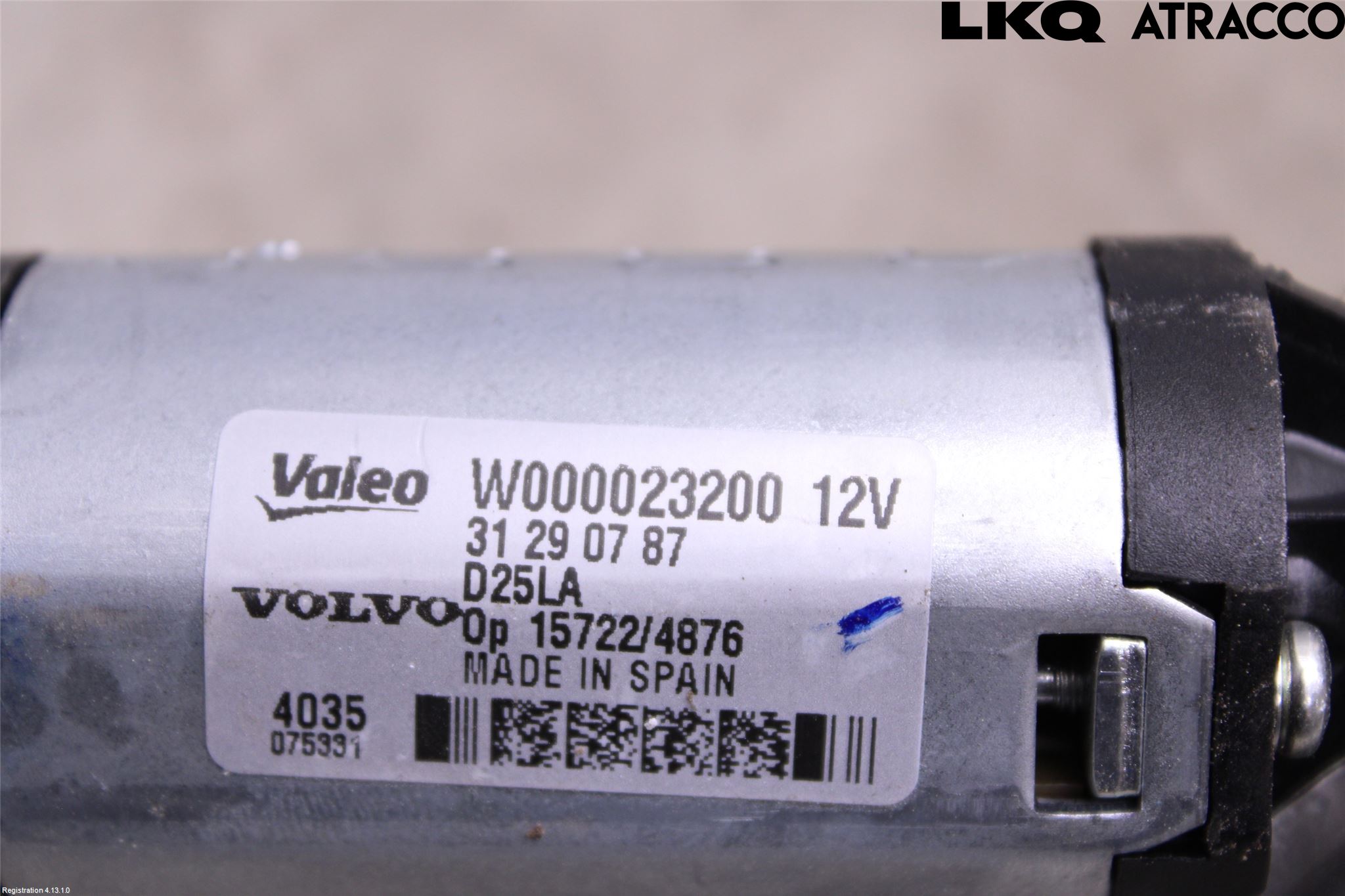 Volvo XC70 14-16 Viskermotor Bakluke