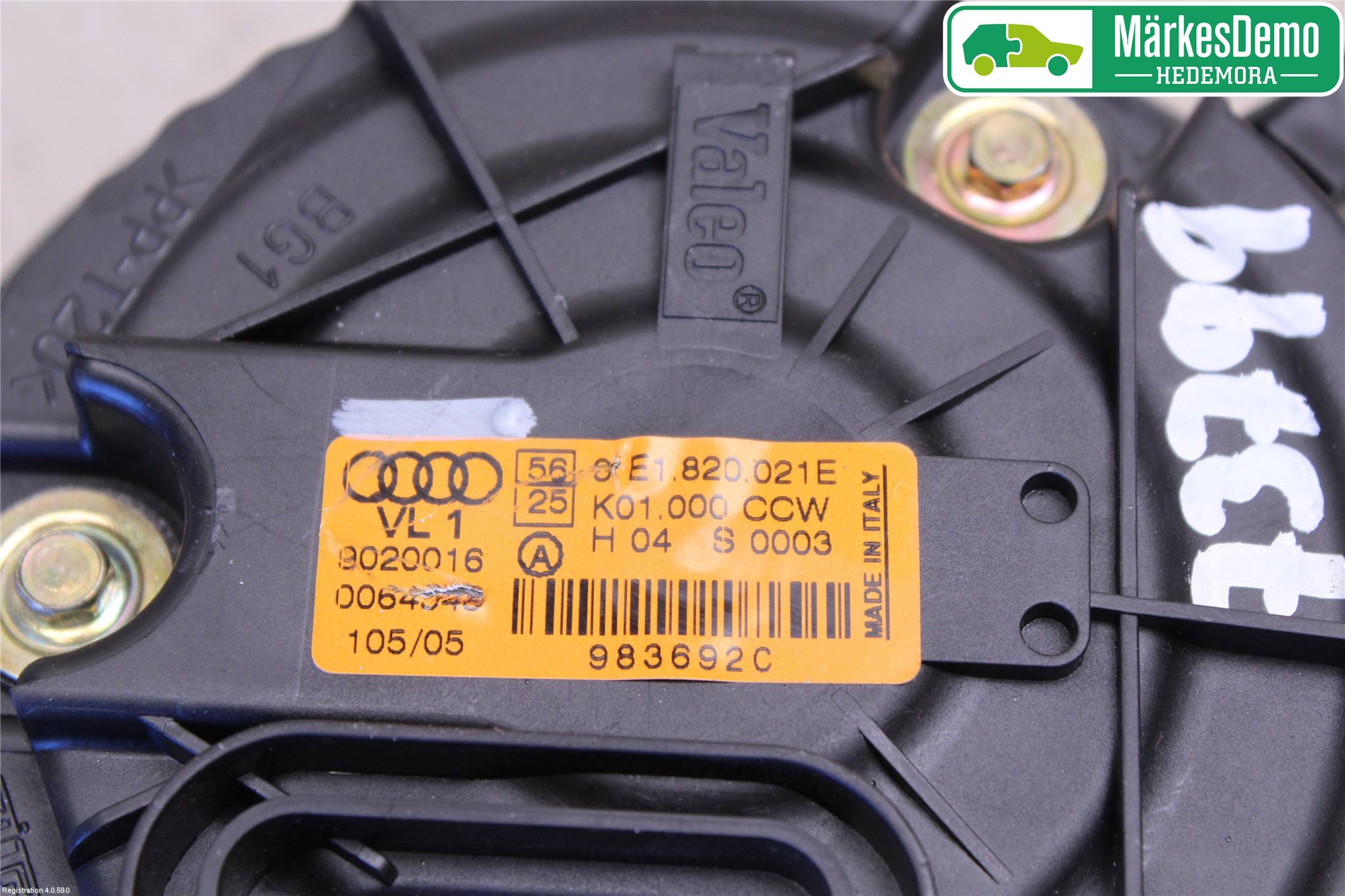 Audi A4/S4 05-07 Varme Ac Varmeapparatvifte