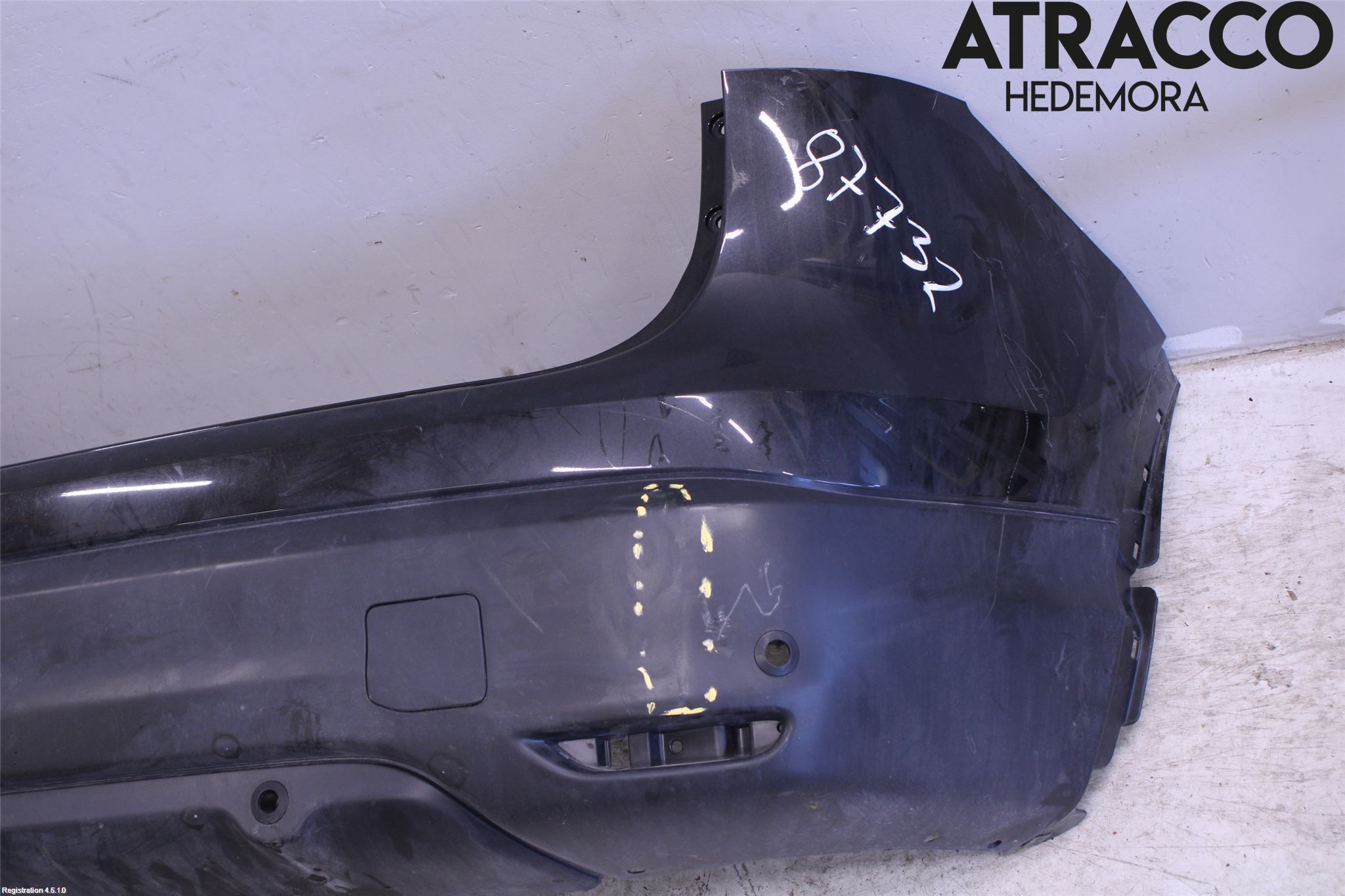 Nissan QASHQAI 14-17 Støtfanger Bak Overtrekk