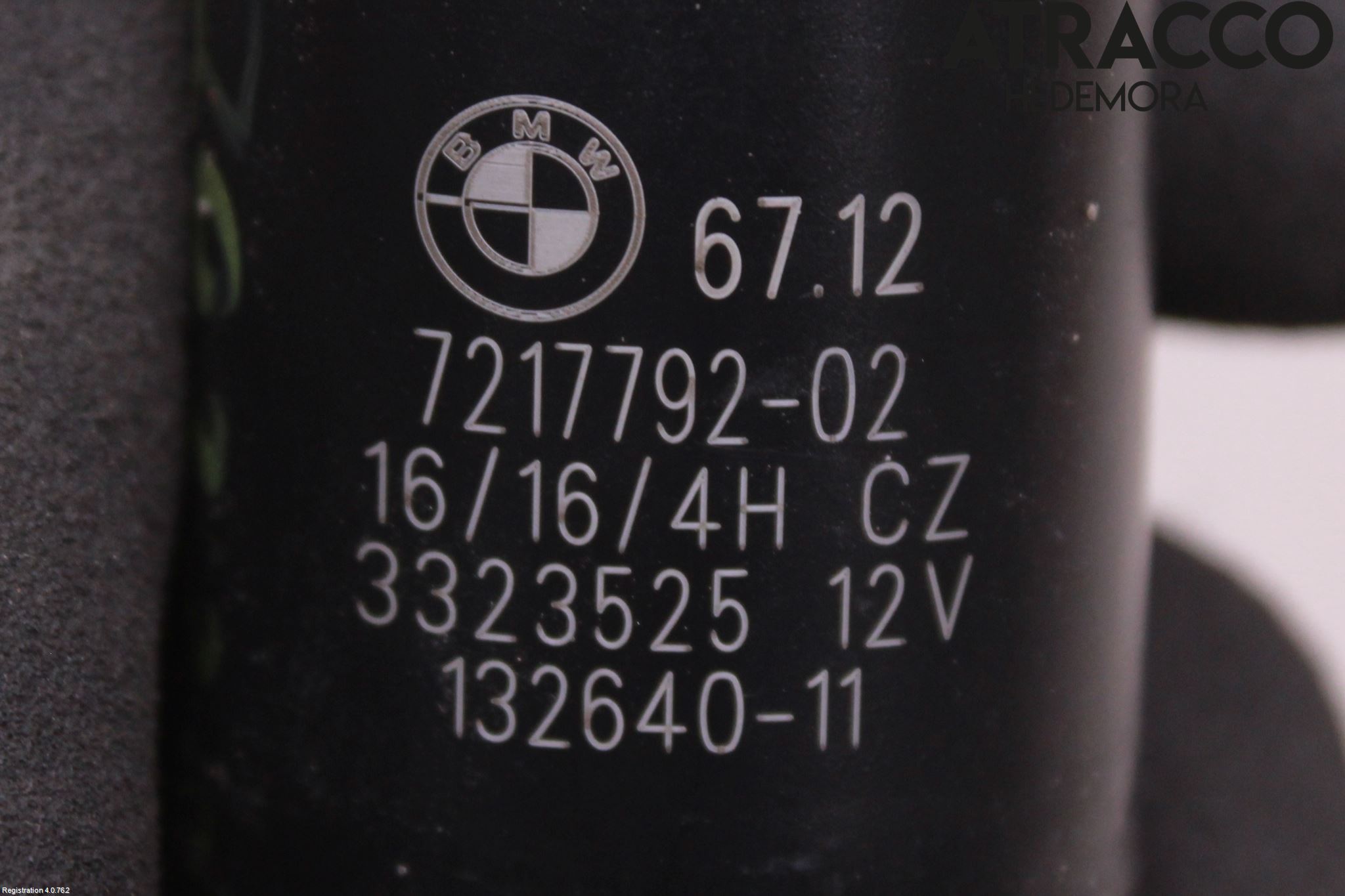BMW 3 F30/F31/F80 12-19 Spylerpumpe Høytrykk