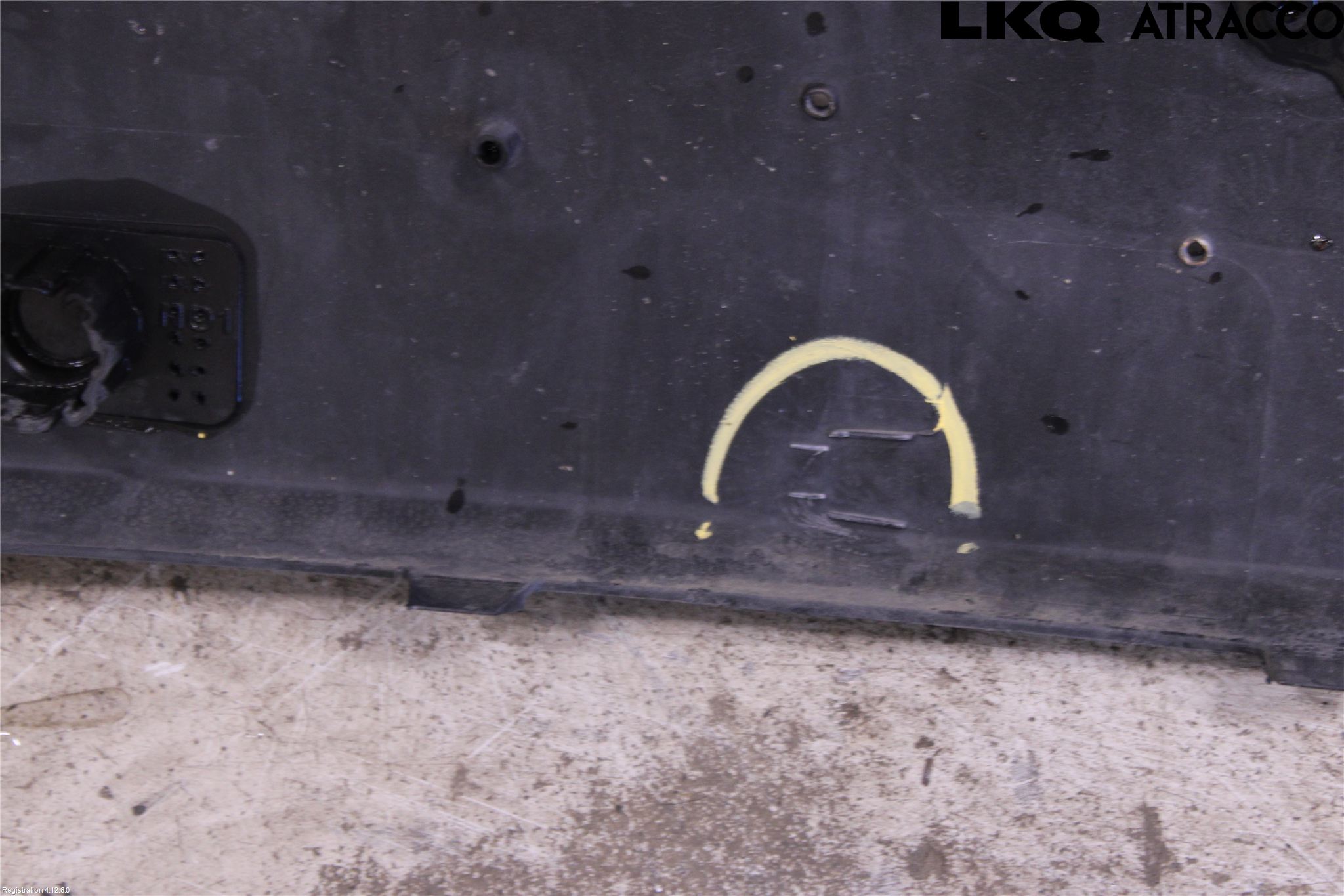 Kia NIRO (DE) 17-22 Støtfanger Foran Plastdeksel