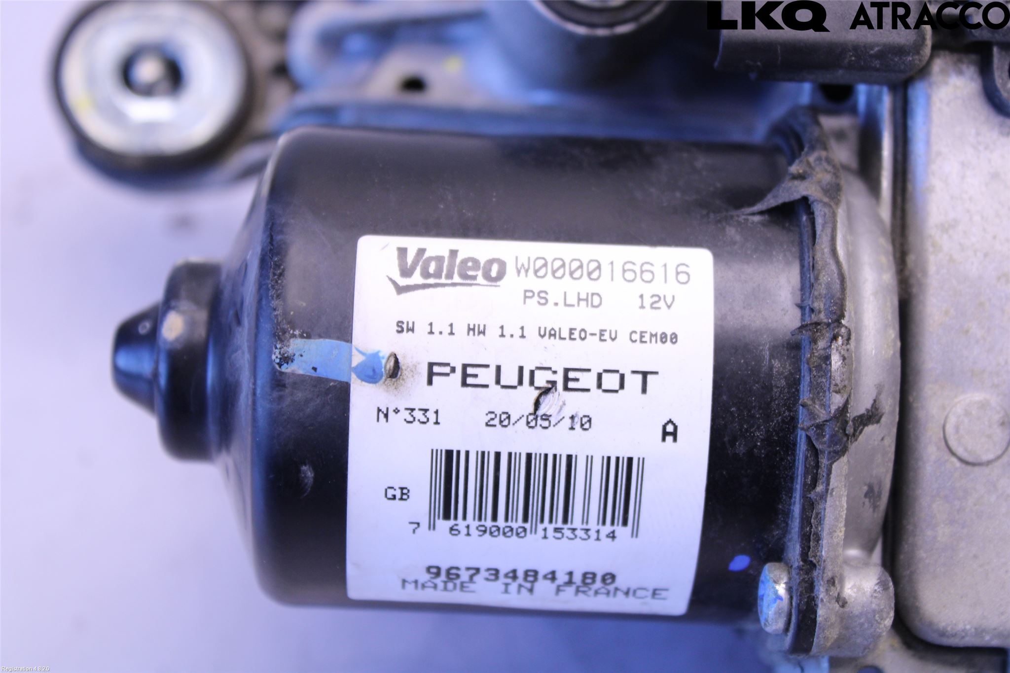 Peugeot RCZ Viskermotor Frontrute