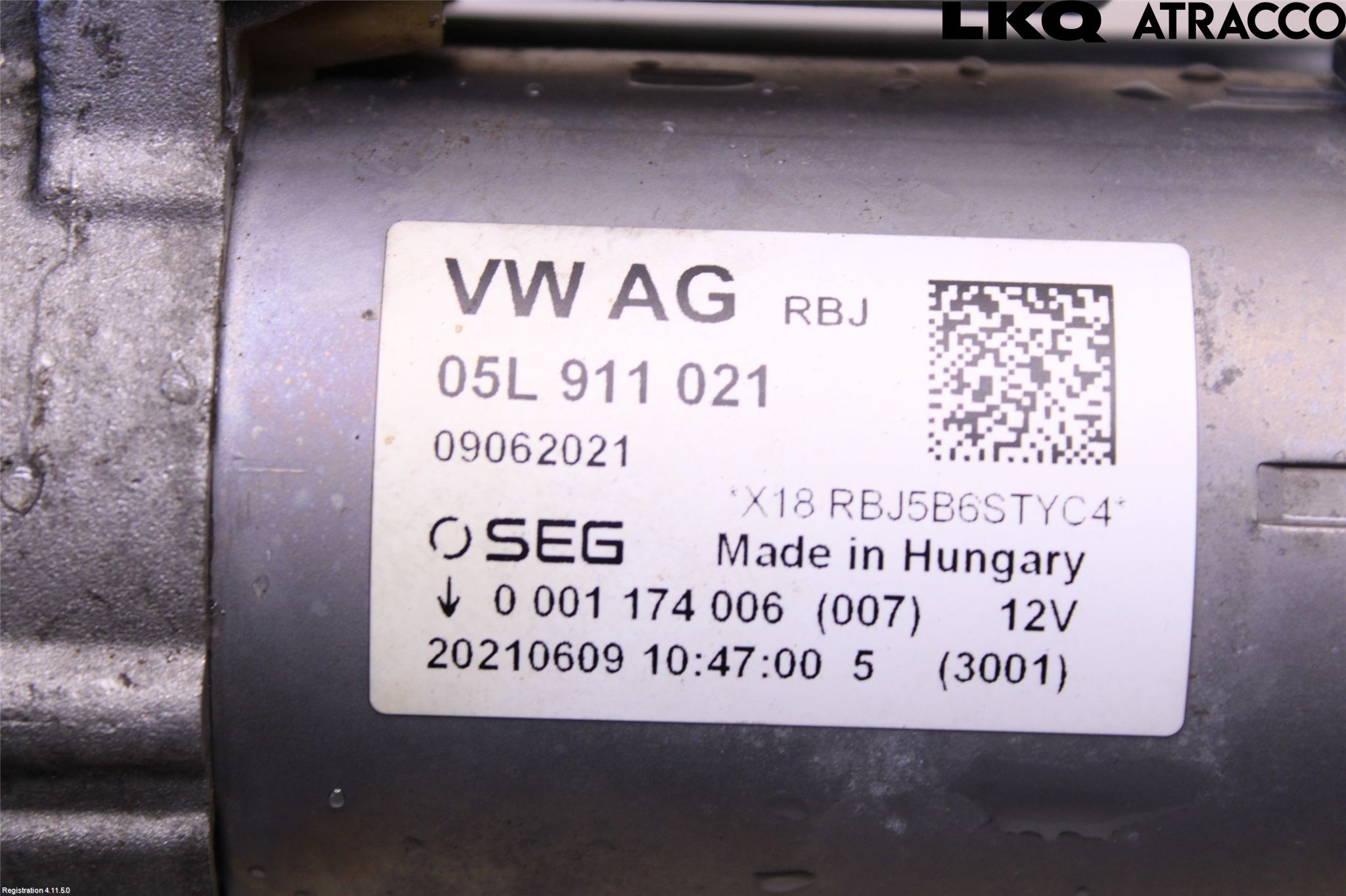 Audi A6/S6 E-TRON 24- Startmotor Diesel