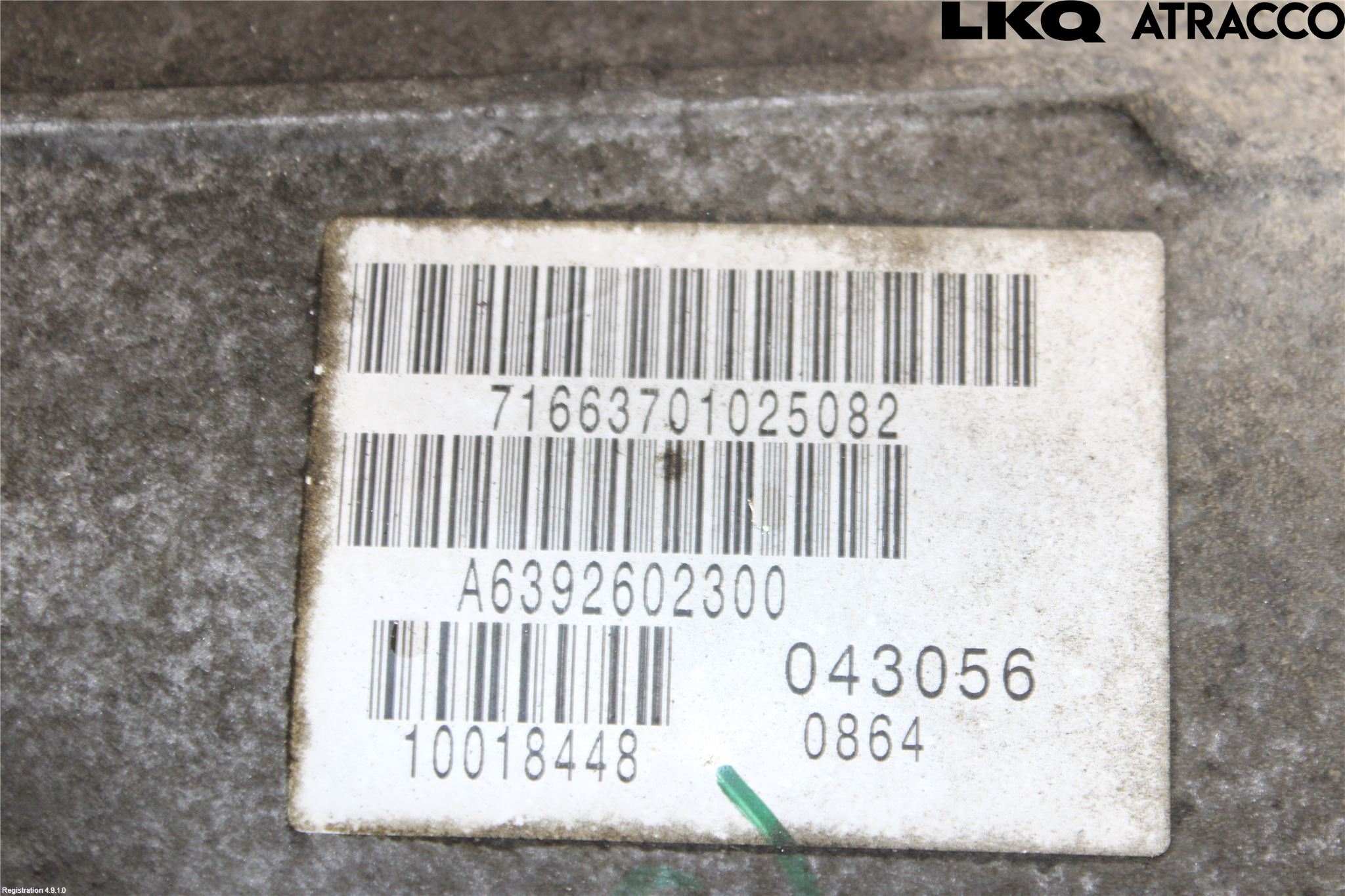 Mercedes-Benz MB VITO/VIANO (W639) 04-14 Gearkasse 6 Trinn