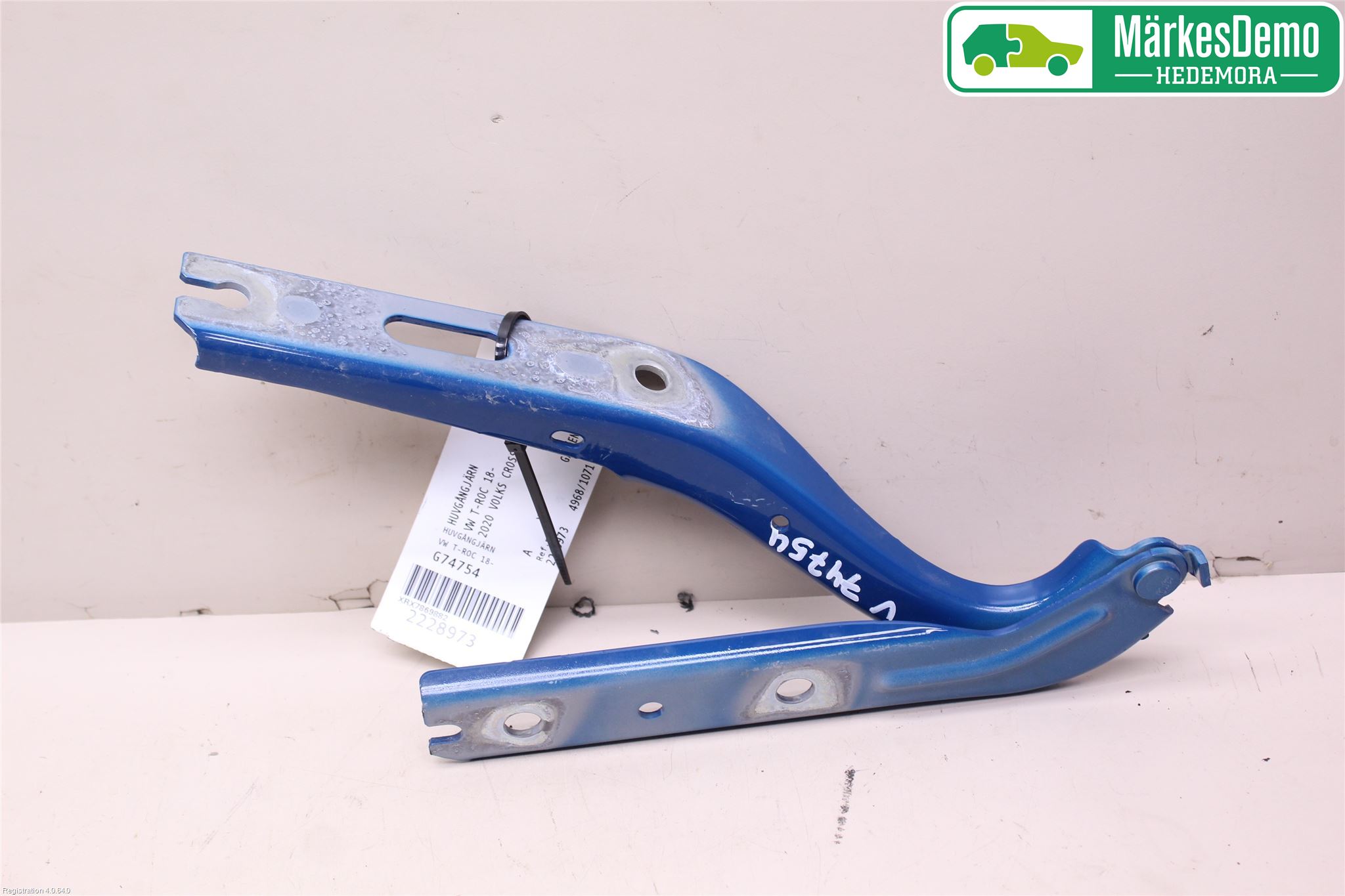 Volkswagen VW T-CROSS 19- Panser Hengsel - Hengsler