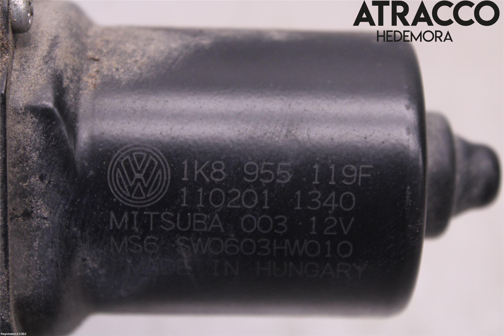 Volkswagen VW SCIROCCO 09-17 Viskermotor Frontrute