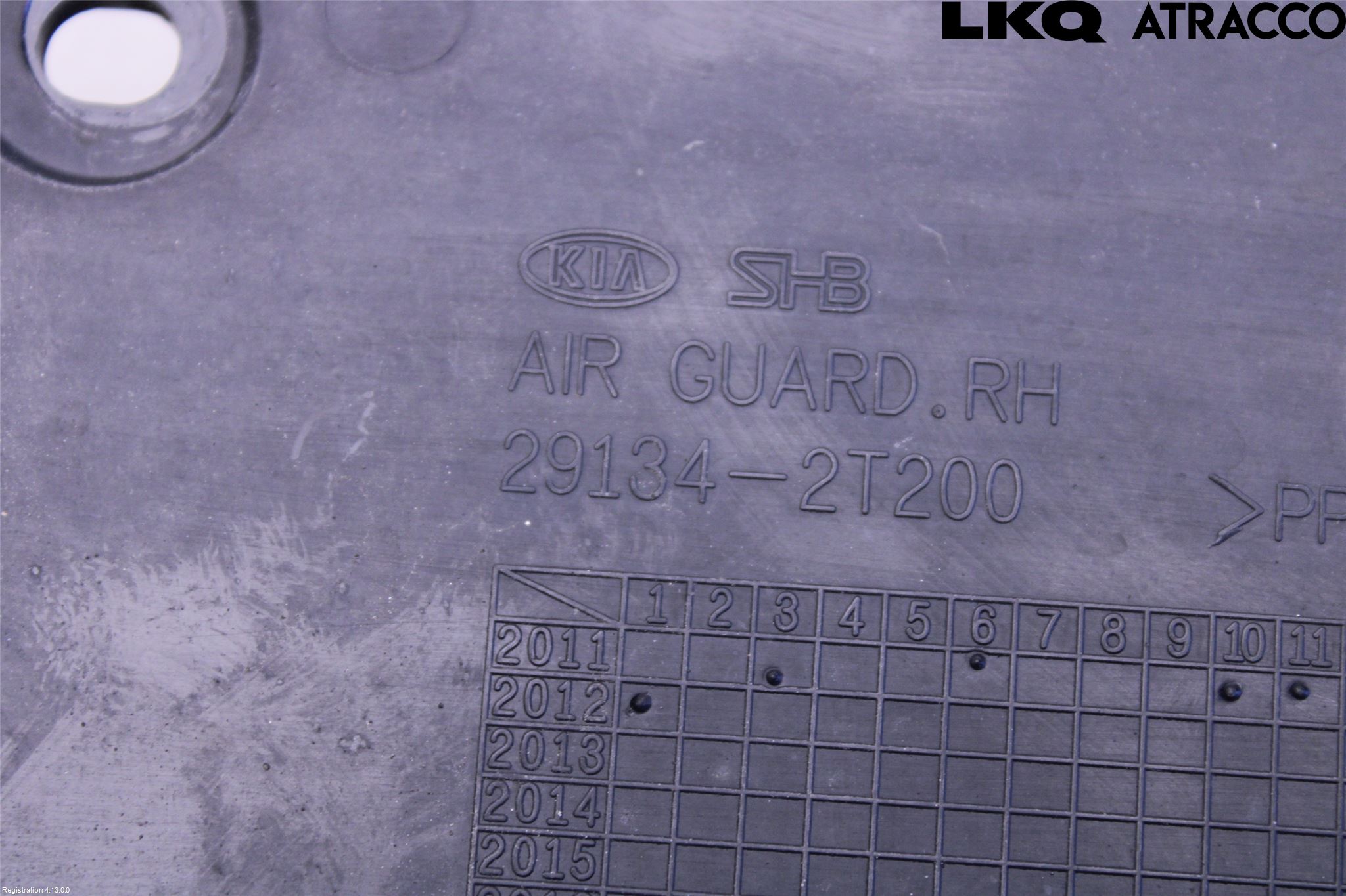 Kia OPTIMA 00-15 Luftstyring Front