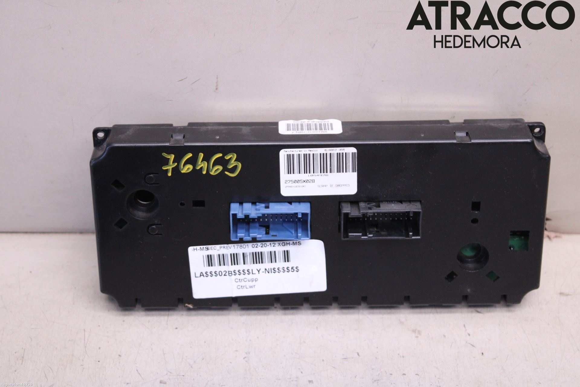 Nissan NAVARA 05-16 Varme Ac Betjening-Display