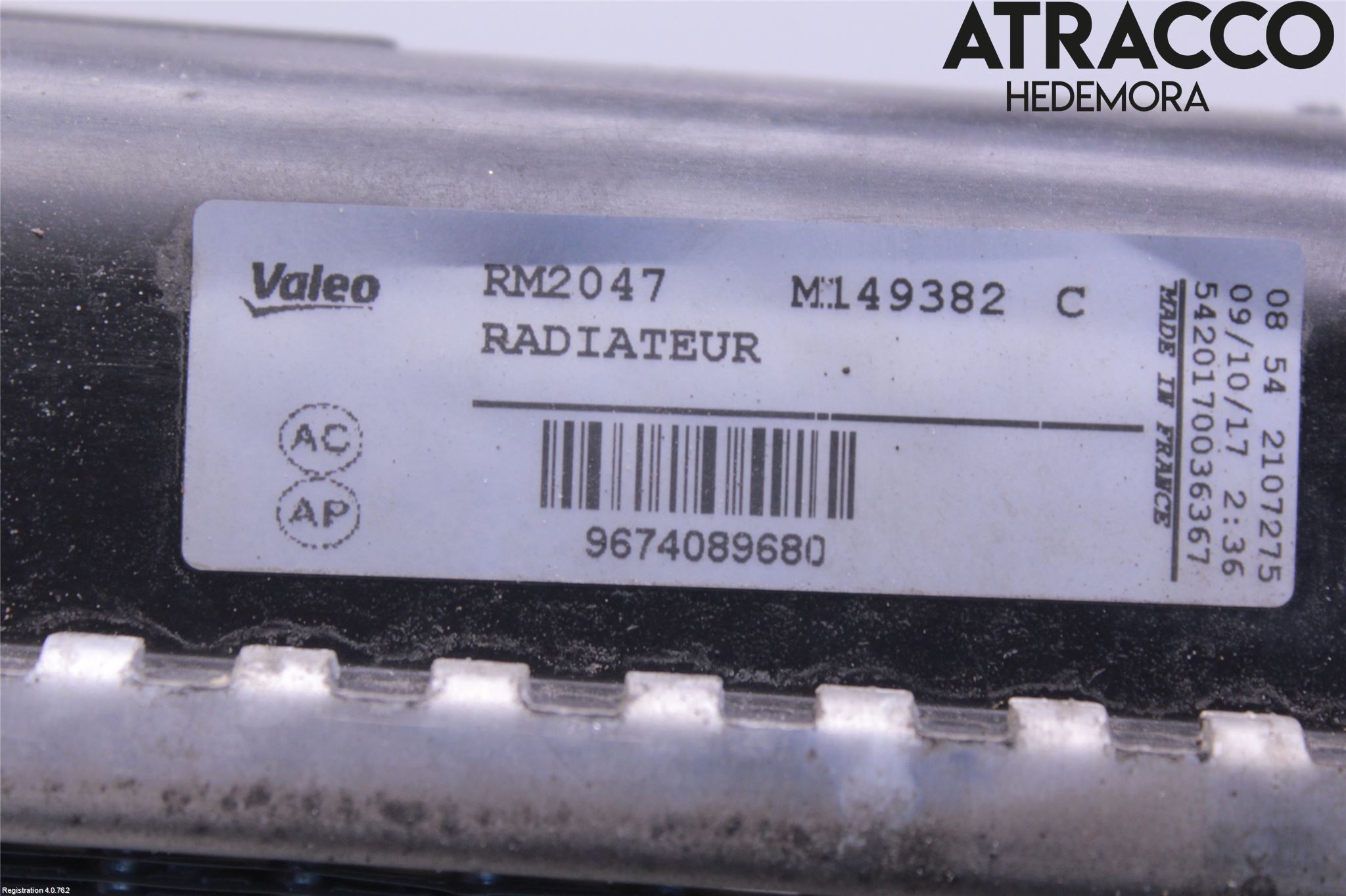 Peugeot PARTNER 16-18 Radiator Manuell