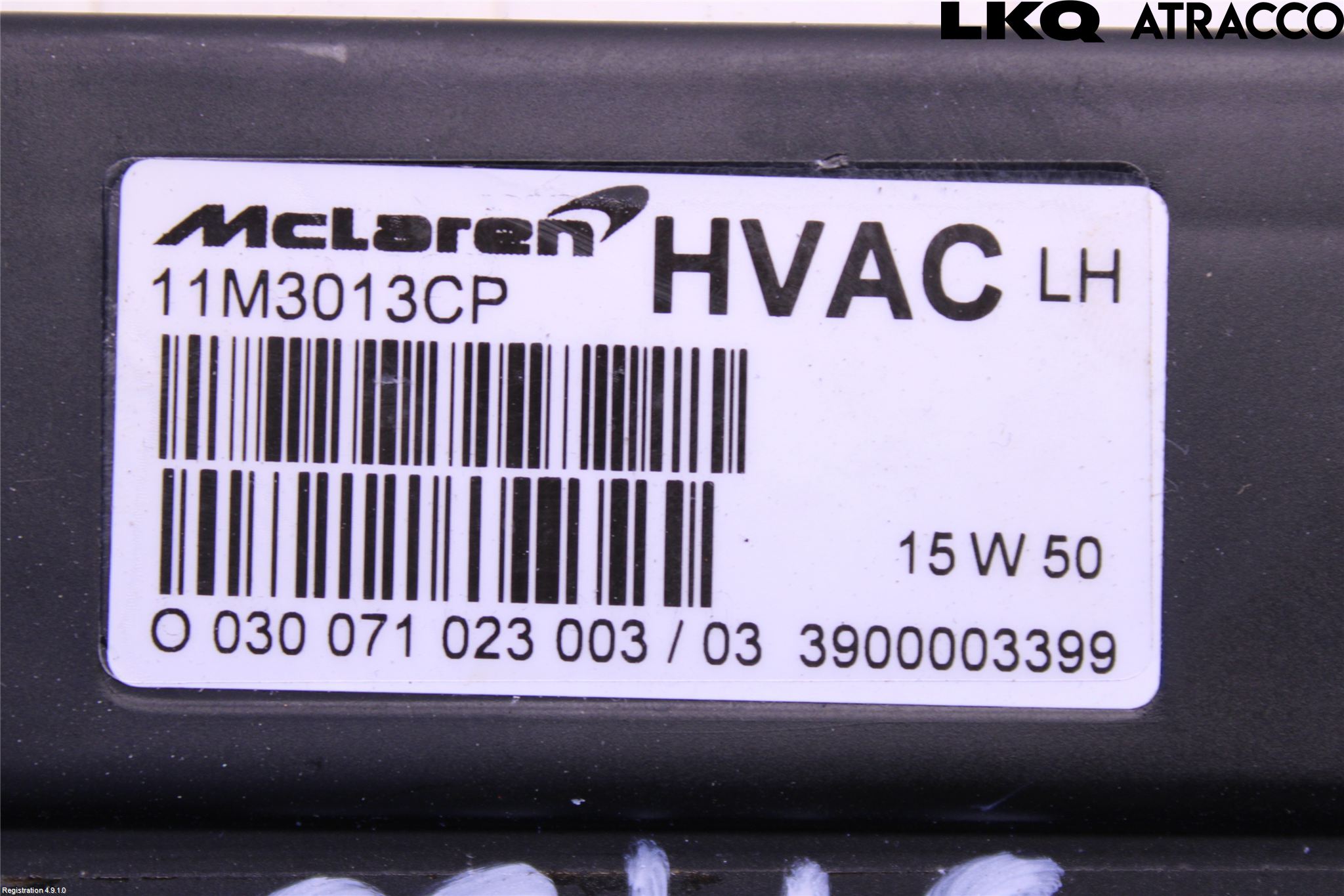 McLAREN Varme Ac Betjening-Display