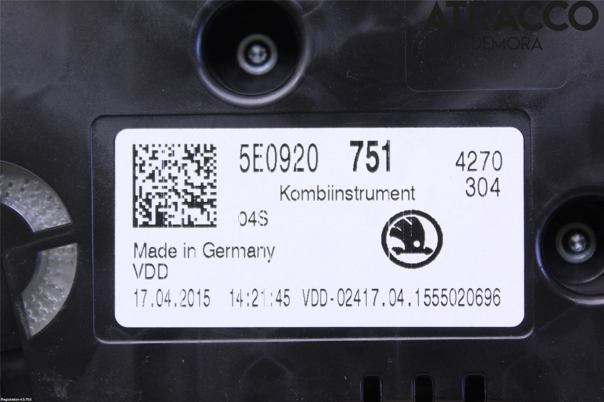 Skoda OCTAVIA (5E) 13-20 Instr Kombinert