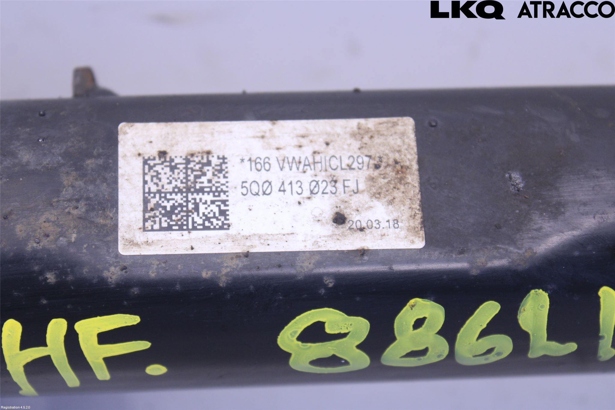 Volkswagen VW GOLF / E-GOLF VII 13-20 Fjærbein Foran Høyre