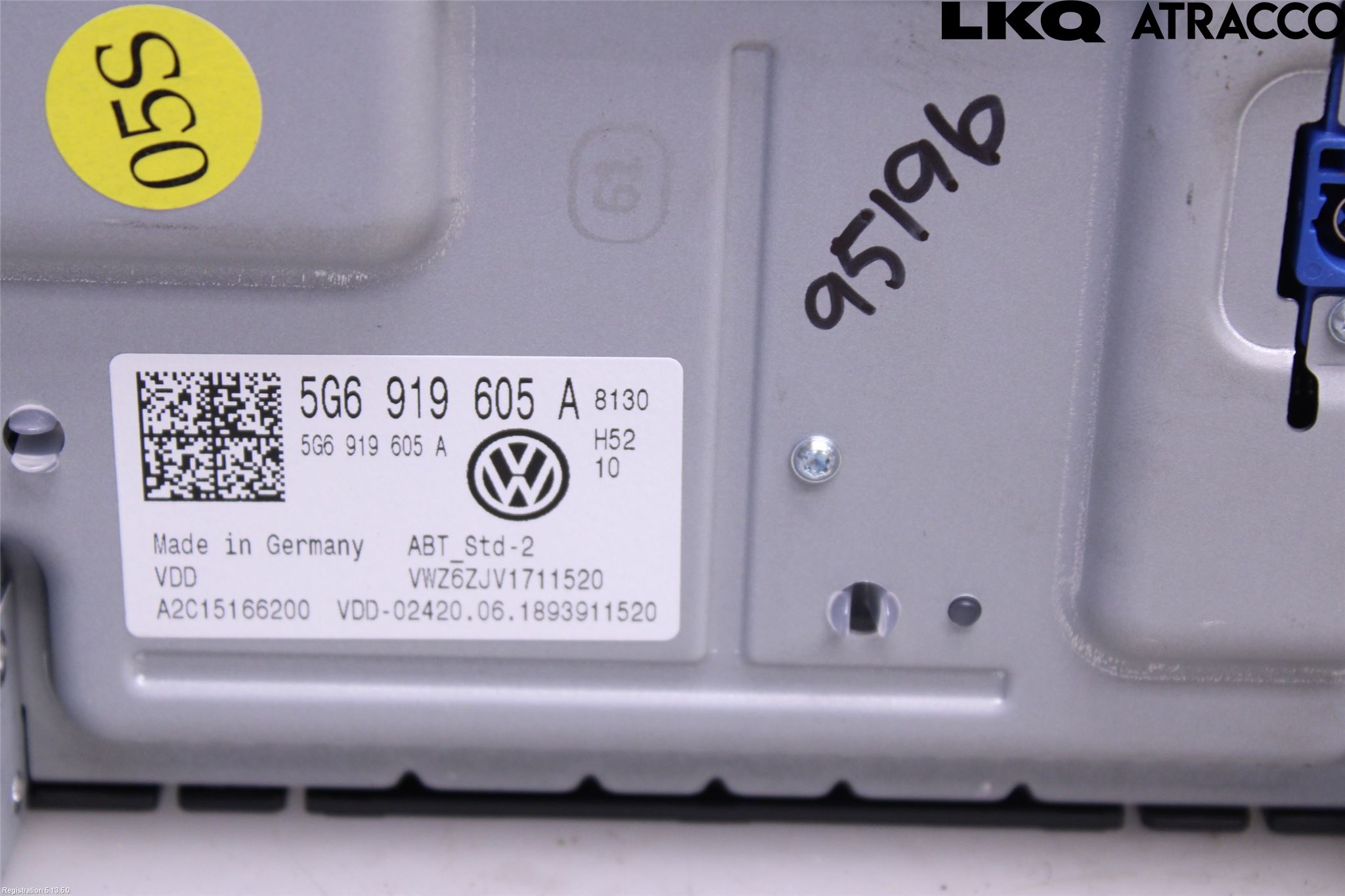 Volkswagen VW TIGUAN 16-24 Stereo Radio Med Cd