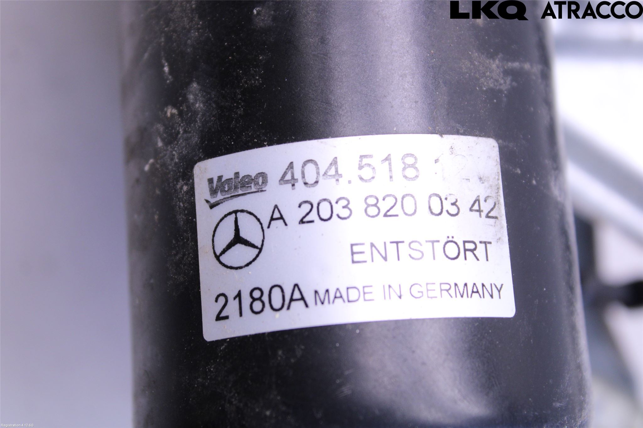 Mercedes-Benz MB CLC-KLASS (CL203) 08-11 Viskeroverføring Frontrute