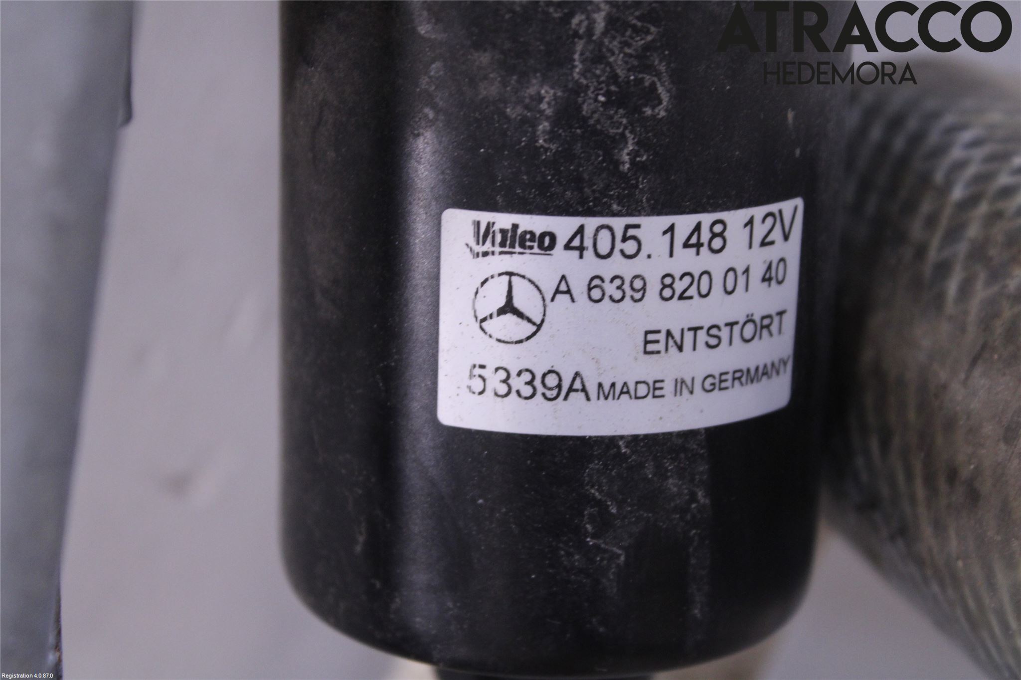 Mercedes-Benz MB VITO/VIANO (W639) 04-14 Viskermotor Frontrute