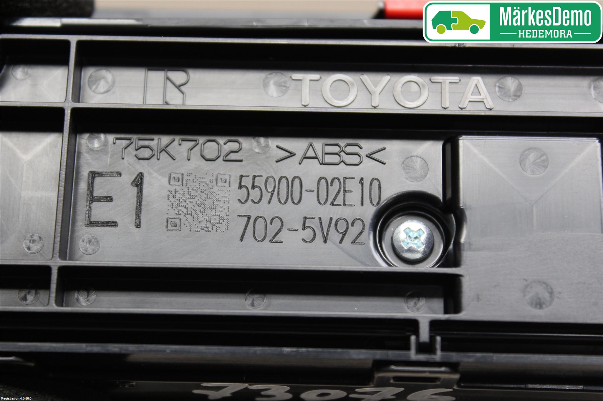 Toyota COROLLA 19- Varme Ac Betjening-Display