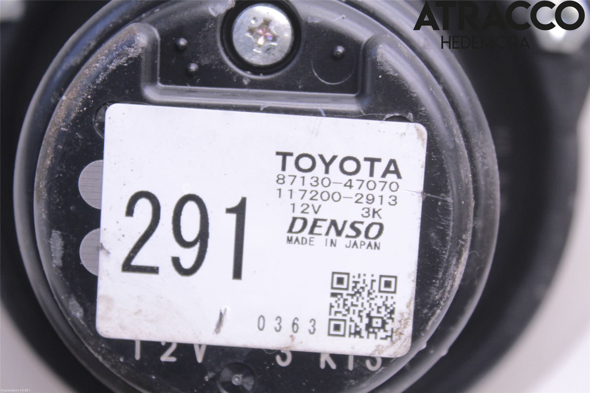 Toyota PRIUS NWH20 04-08 Kjølevifte Elektrisk