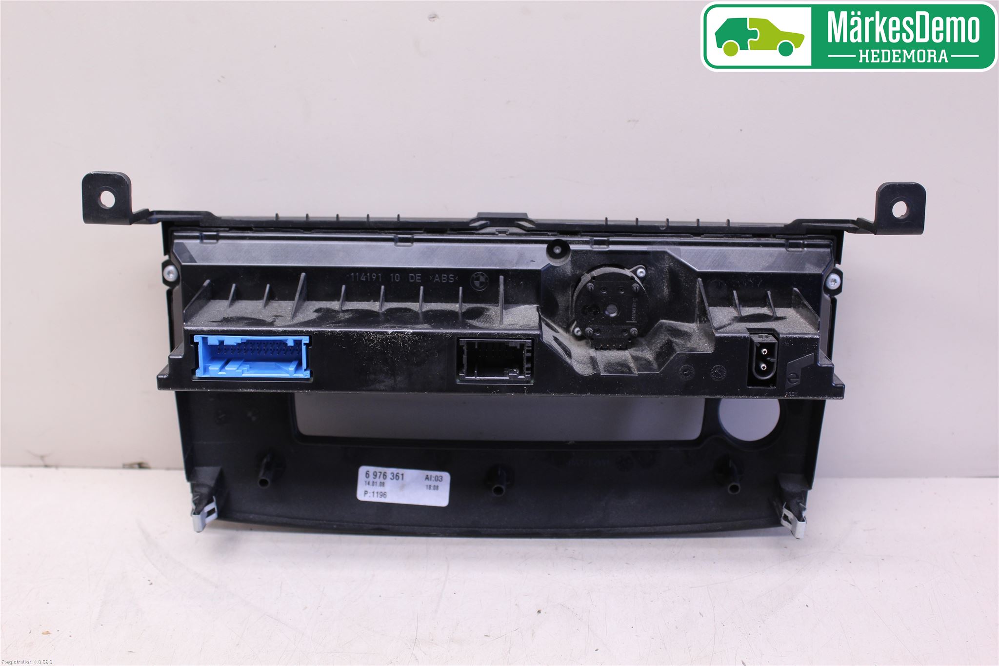 BMW 5 E60/61 Sed/Tou 02-10 Varme Ac Betjening-Display