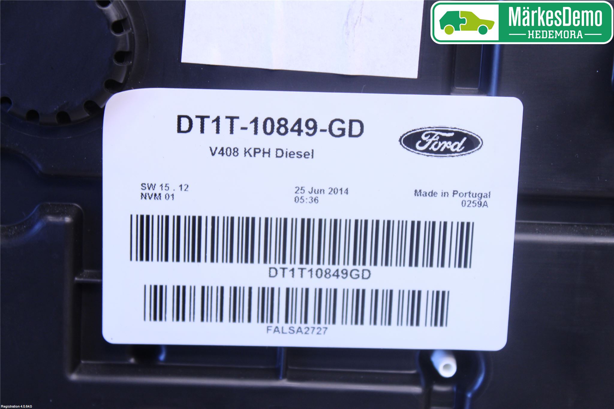 Ford TRANSIT/TOURNEO CONNECT 13-22 Instr Kombinert