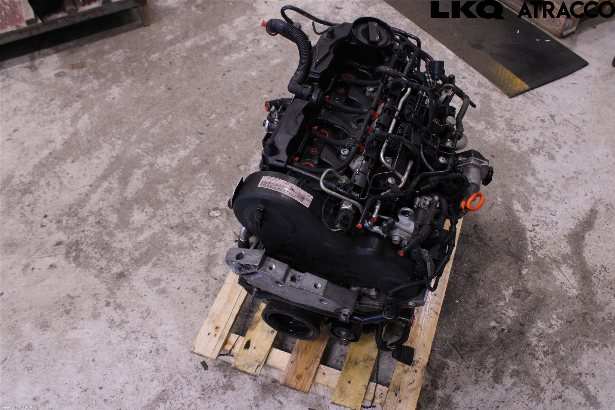 Volkswagen VW GOLF VI 09-13 Motor Diesel