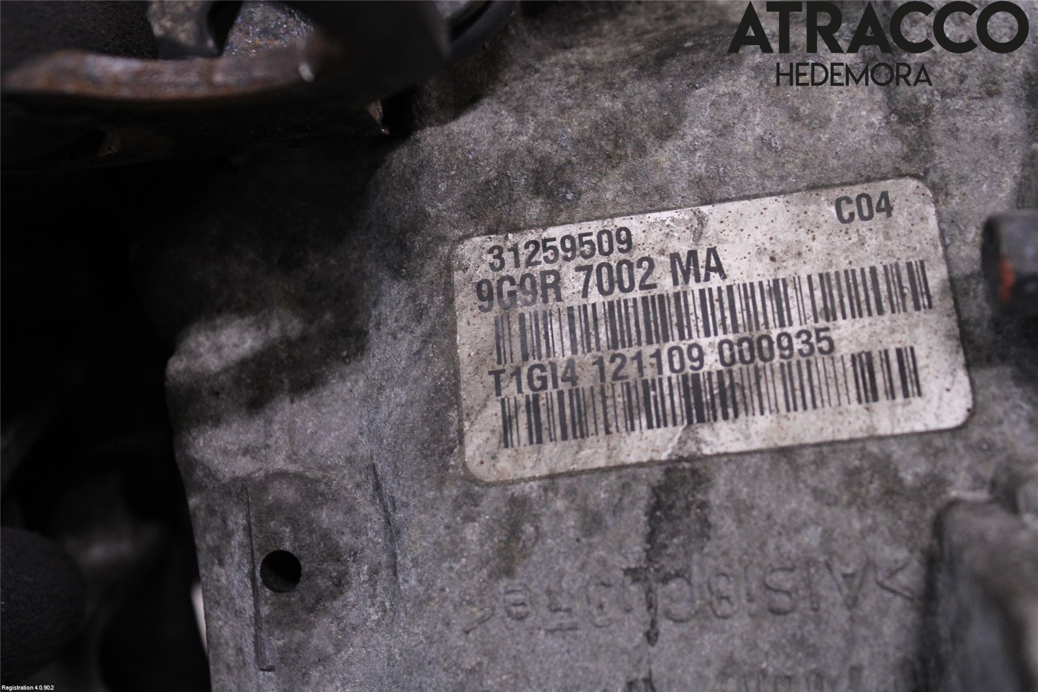 Volvo V70 08-13 Gearkasse 6 Trinn