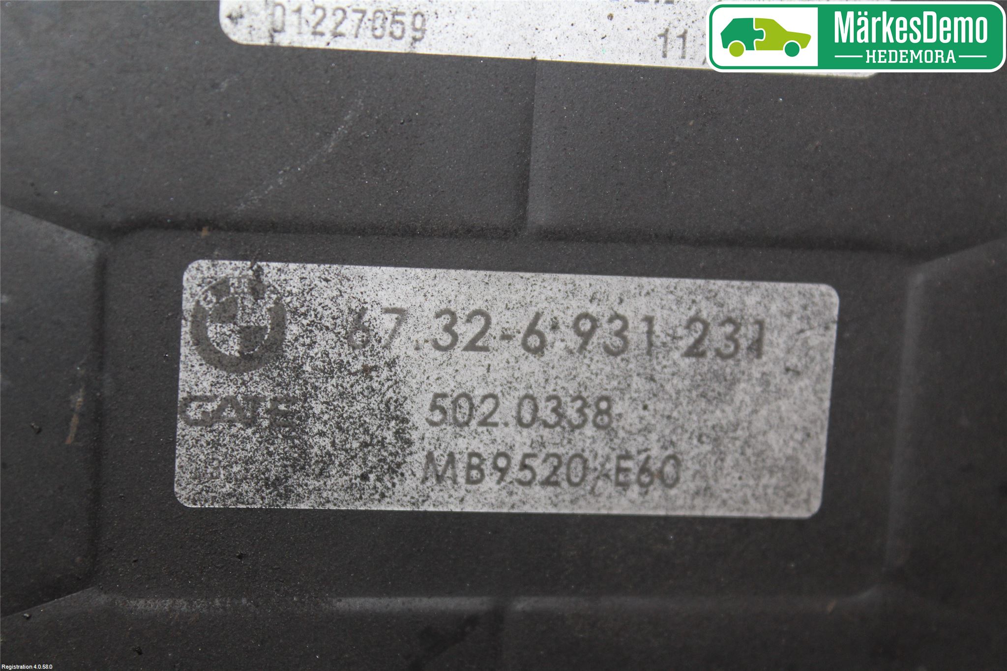 BMW 5 E60/61 Sed/Tou 02-10 Kjølevifte Elektrisk