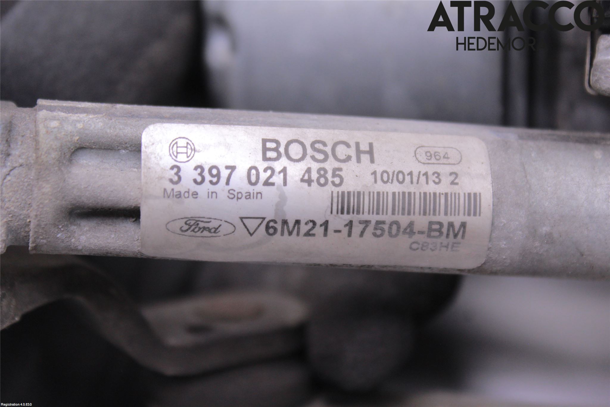 Ford S-MAX 06-15 Viskermotor Frontrute