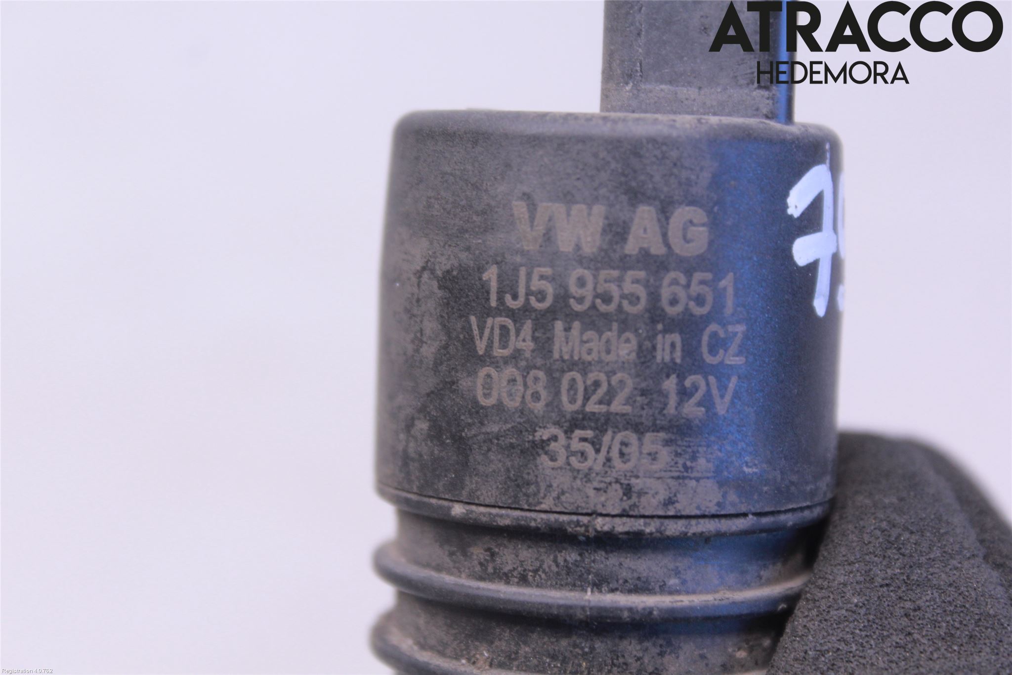 Volkswagen VW TRANSP/CARAVELLE (T5) 04-15 Spylerpumpe Frontrute