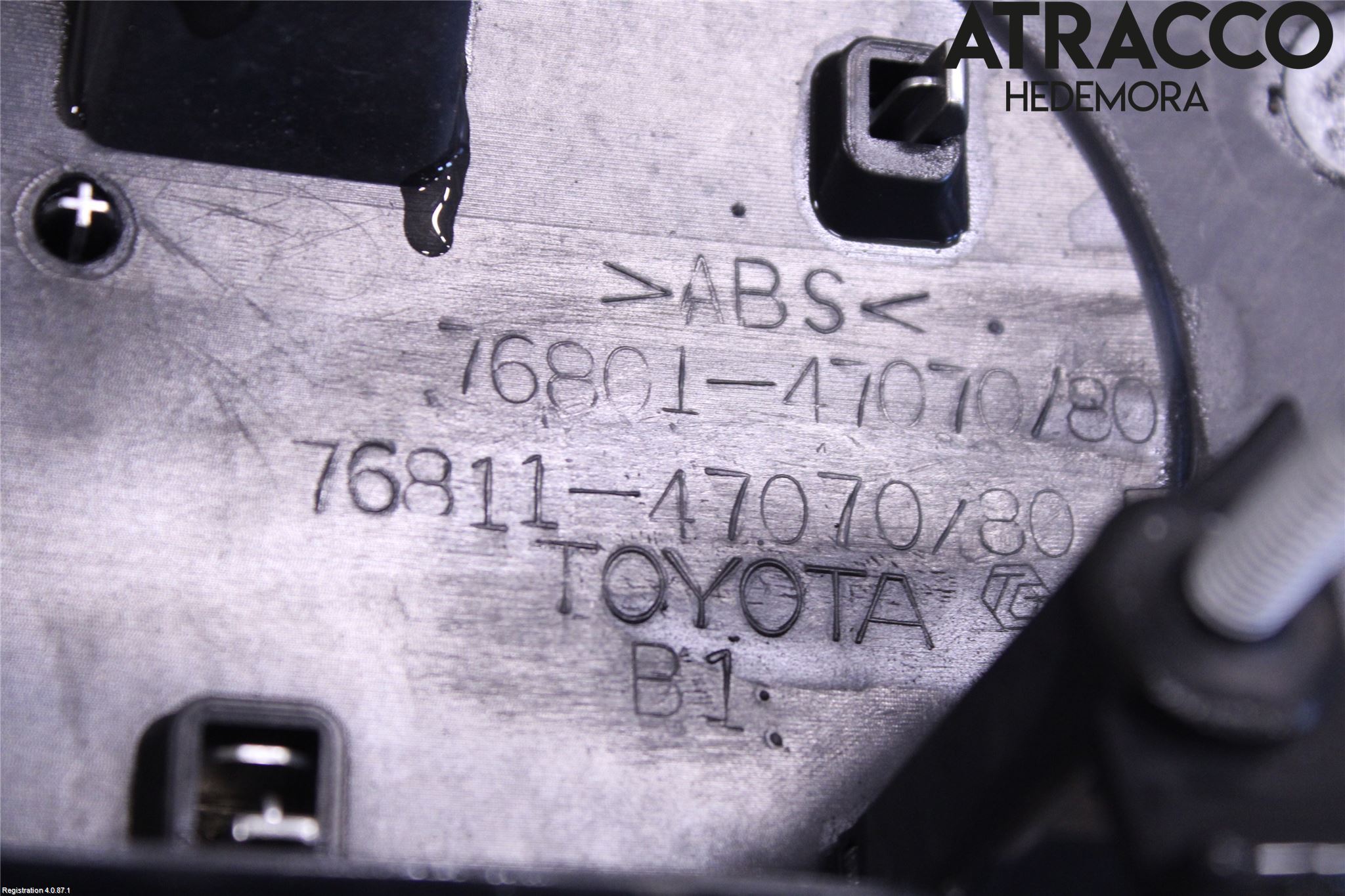 Toyota PRIUS ZVW30 09-20 List Bak-Bakluke