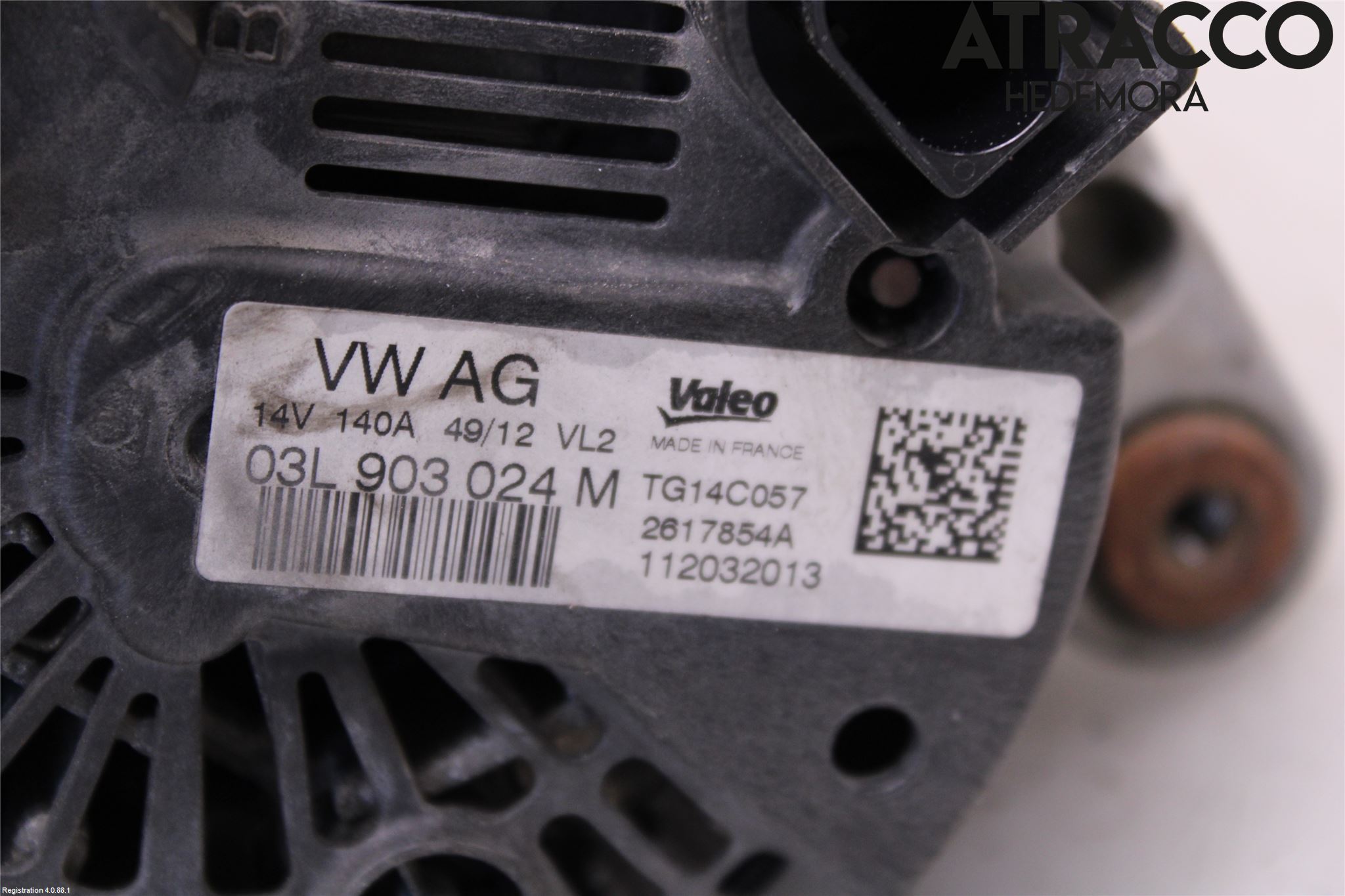Audi A3/S3 05-13 Dynamo
