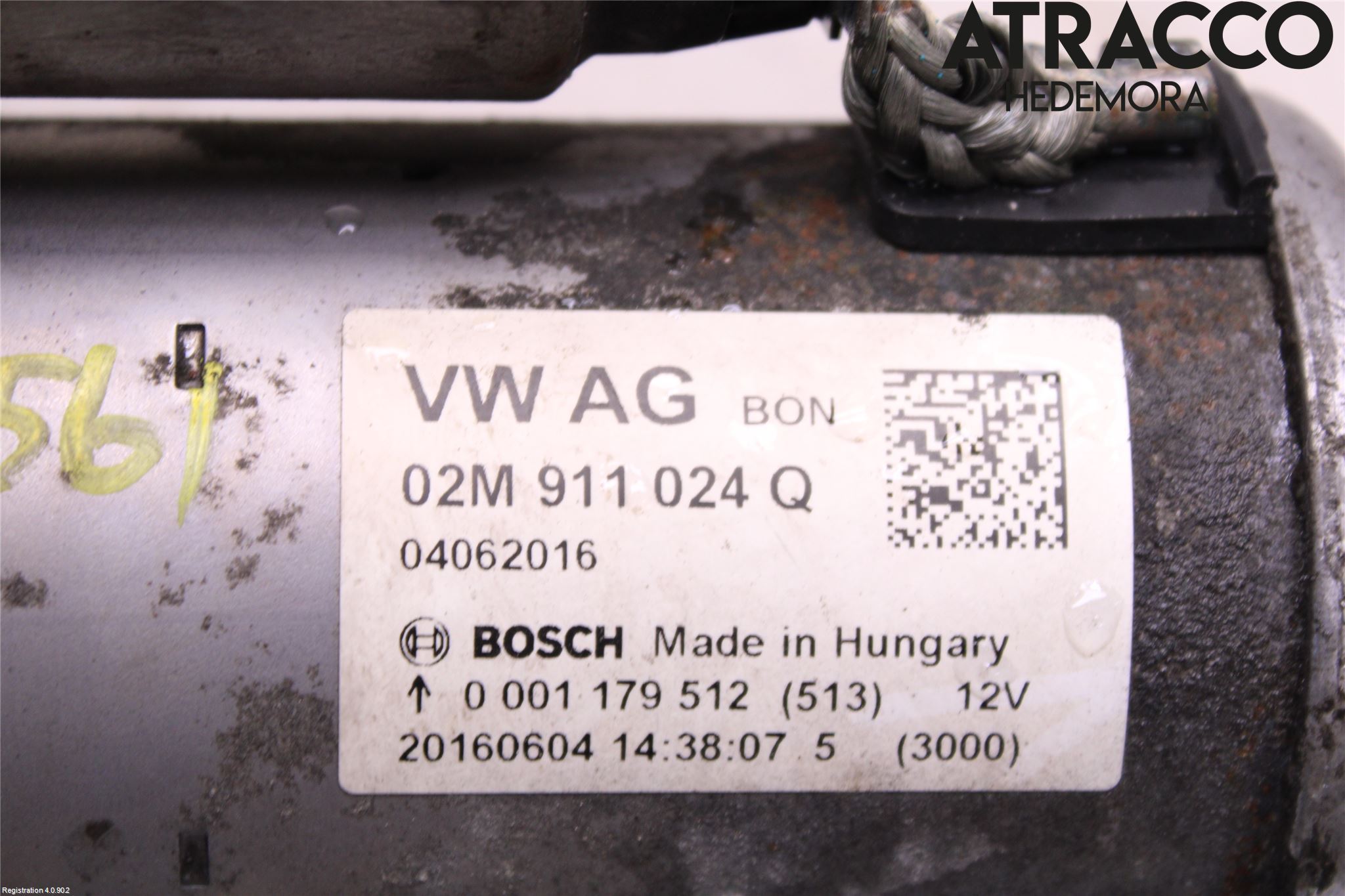 Volkswagen VW POLO 10-17 Startmotor