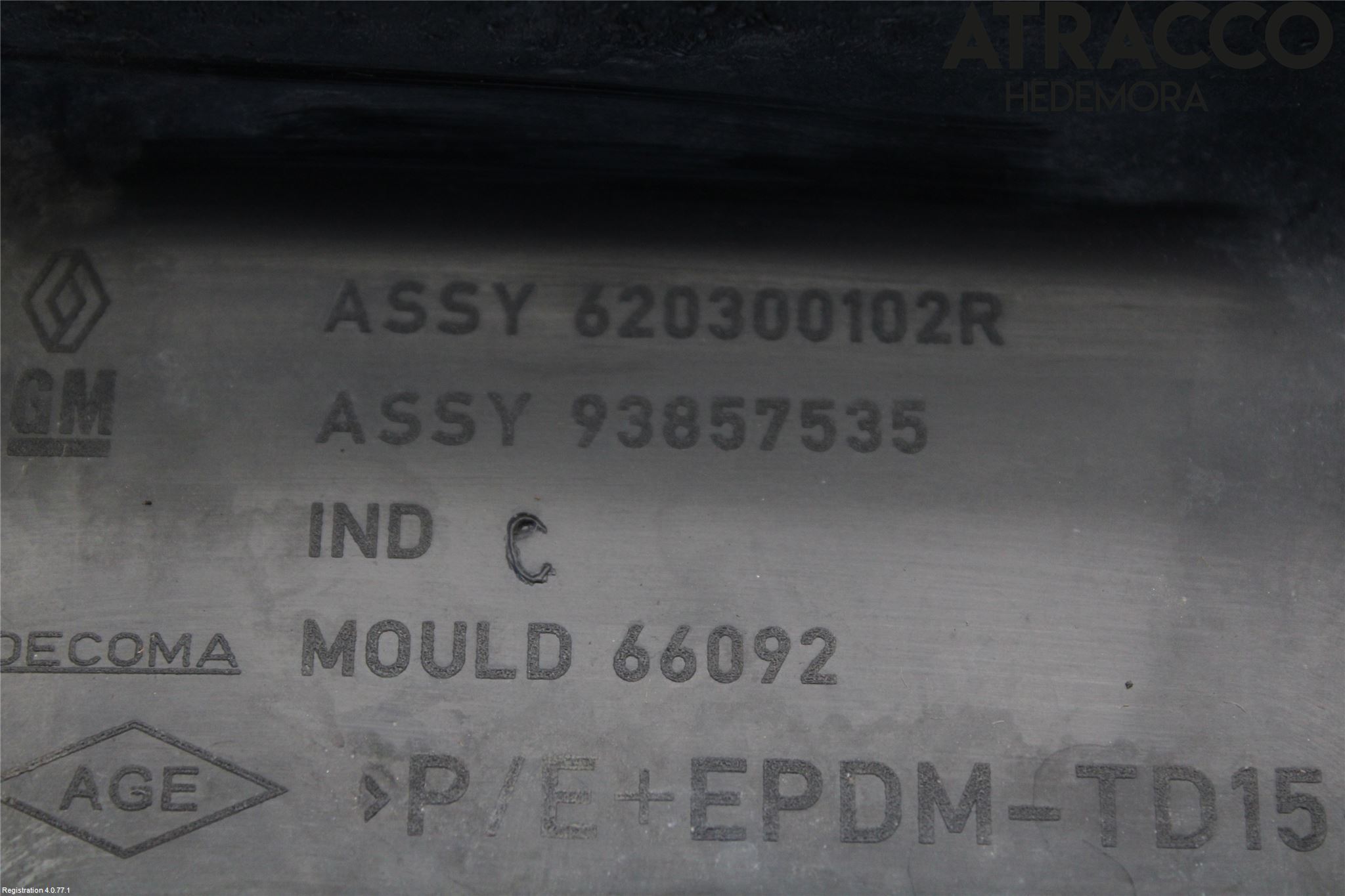Nissan PRIMASTAR Frontplate