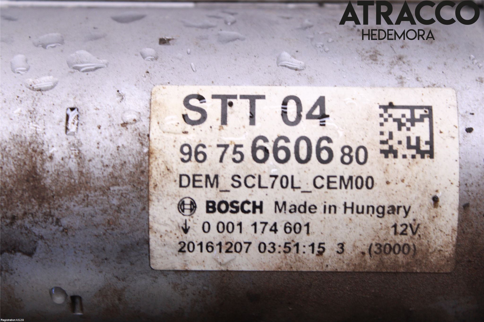 Peugeot 308 14-21 Startmotor Diesel