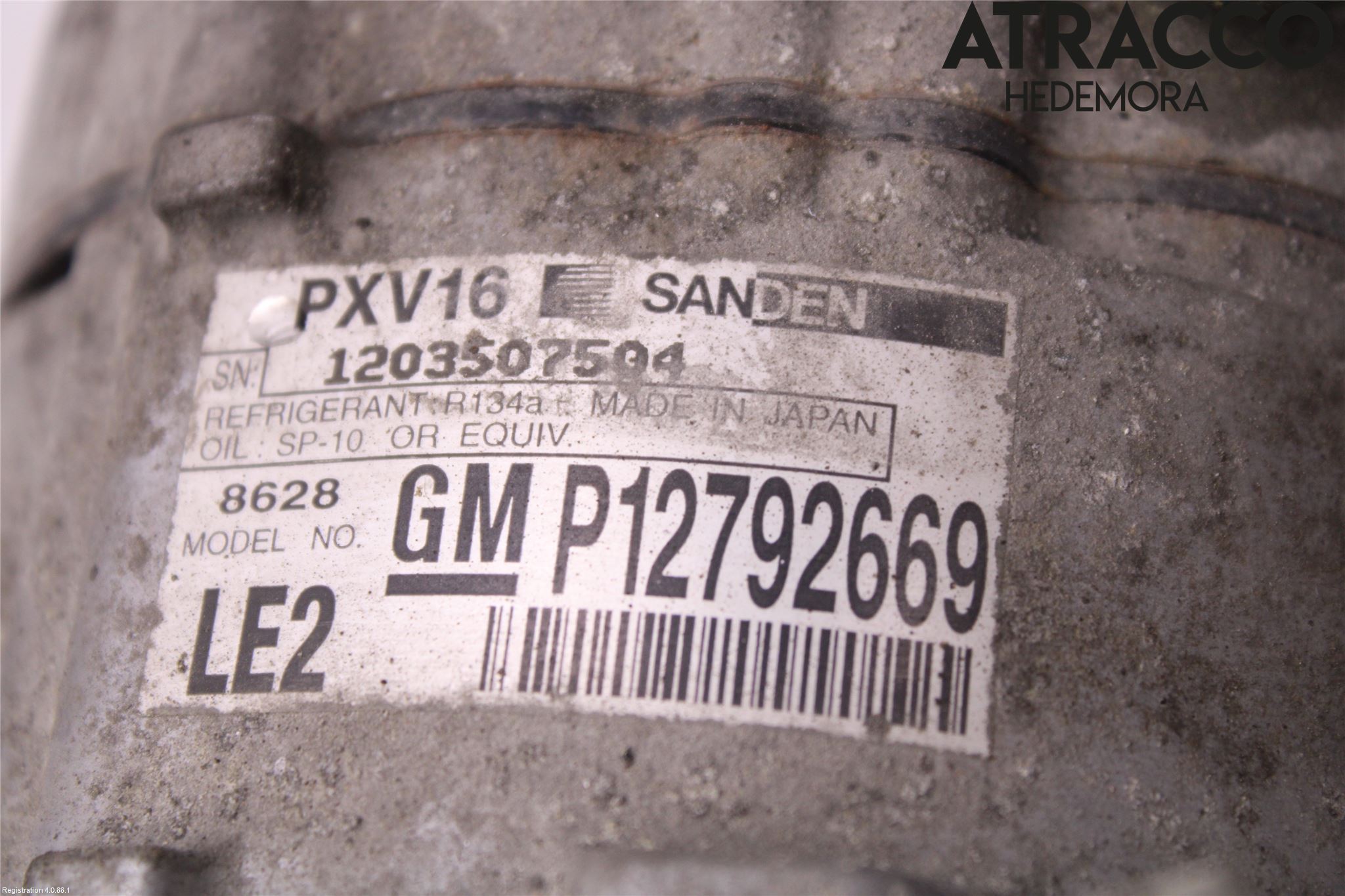 Saab 9-3 VER 2 Varme Ac Kompressor