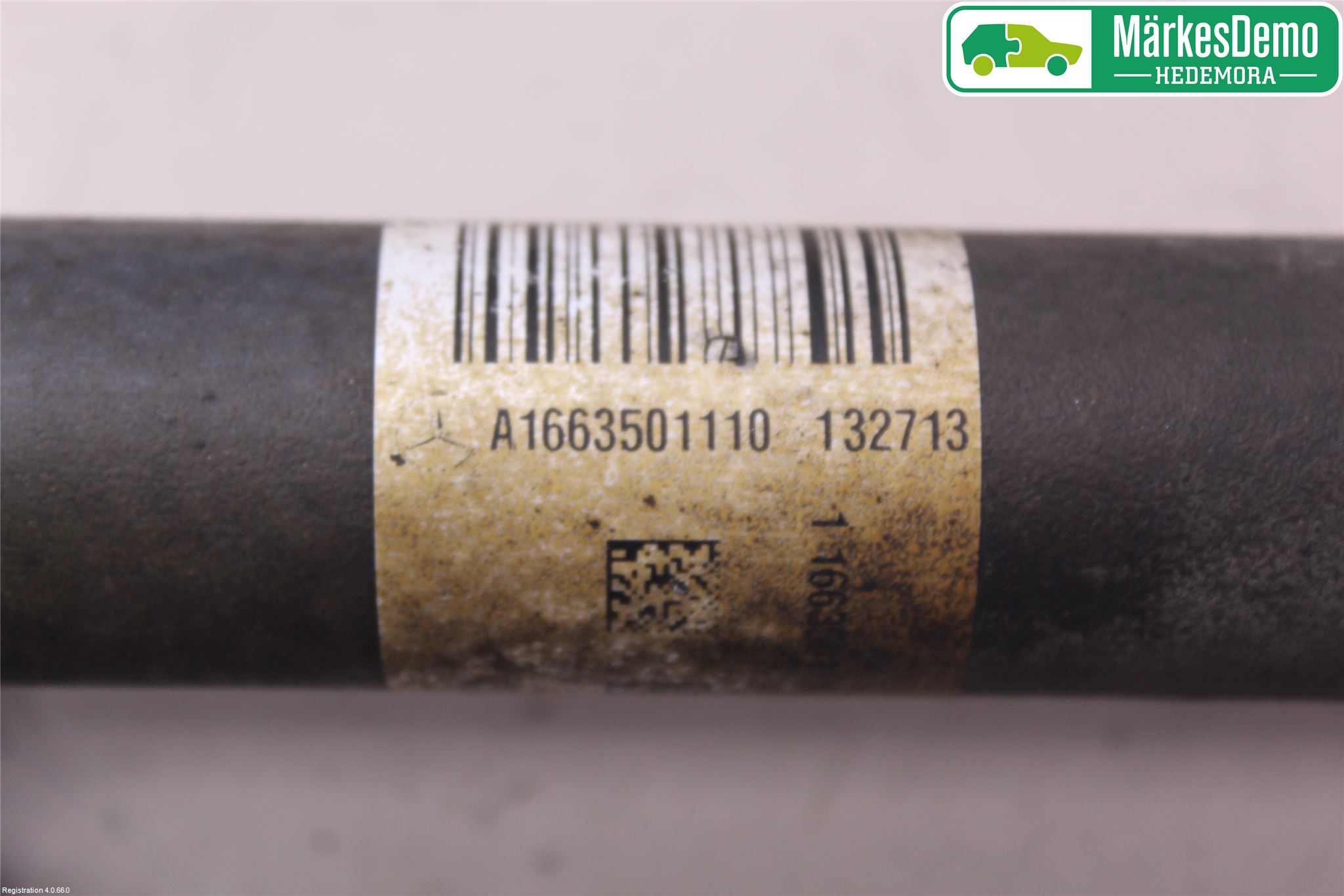 Mercedes-Benz MB GL/GLS-KLASS (X166) 12-19 Drivaksel Bak Kompl Venstre