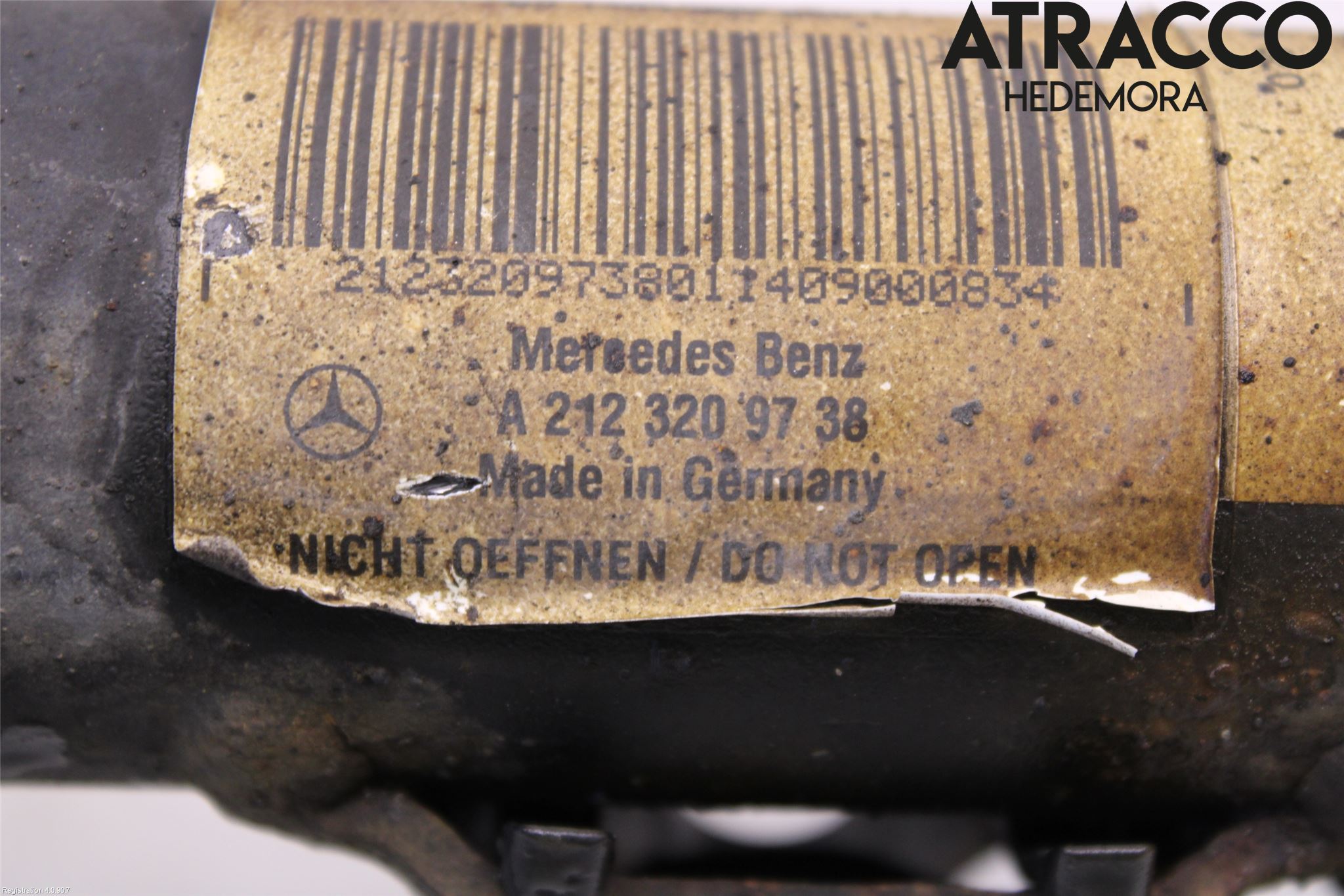 Mercedes-Benz MB E-KLASS (W212) 09-16 Fjærbein Foran Venstre