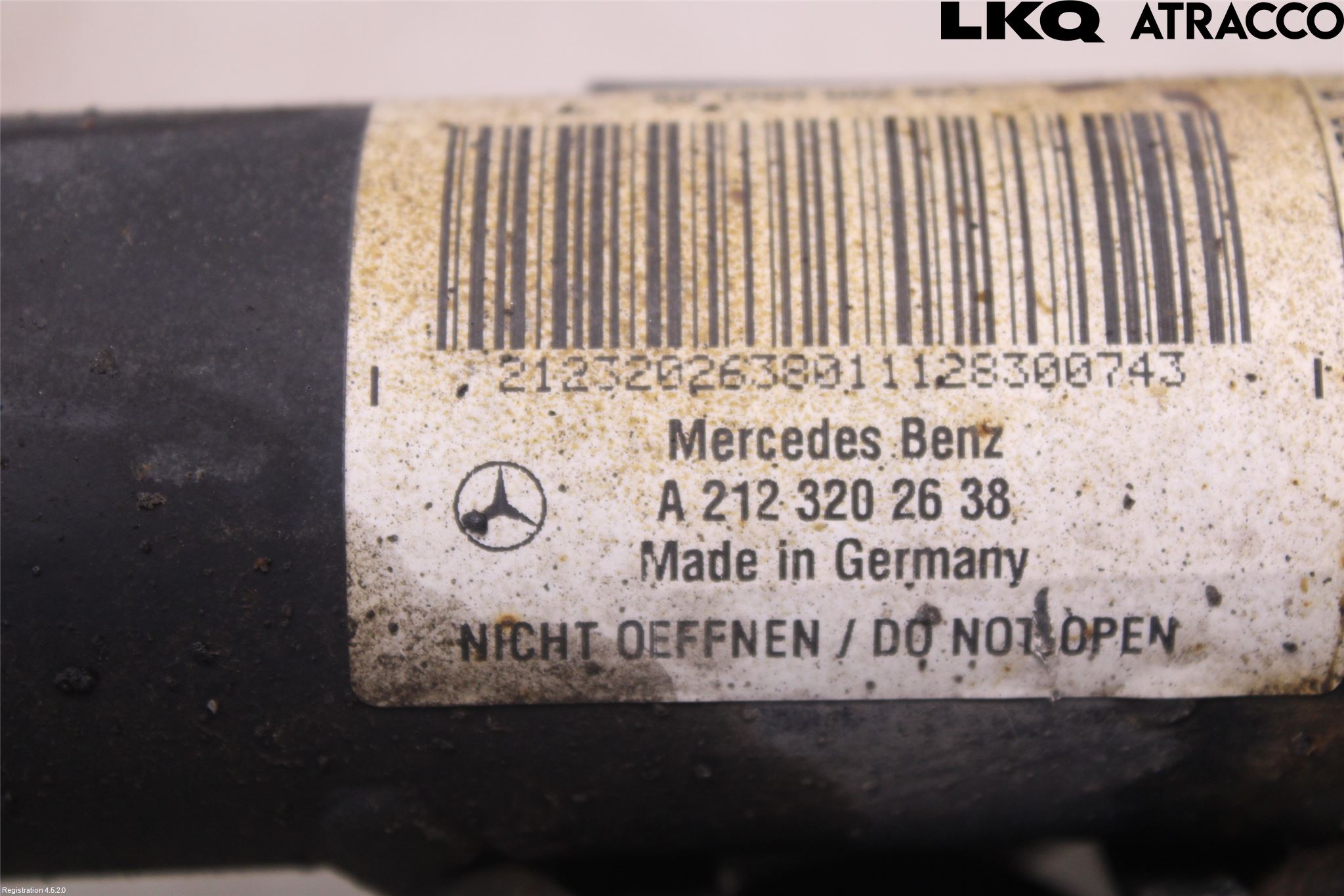Mercedes-Benz MB E-KLASS (W212) 09-16 Fjærbein Foran Venstre