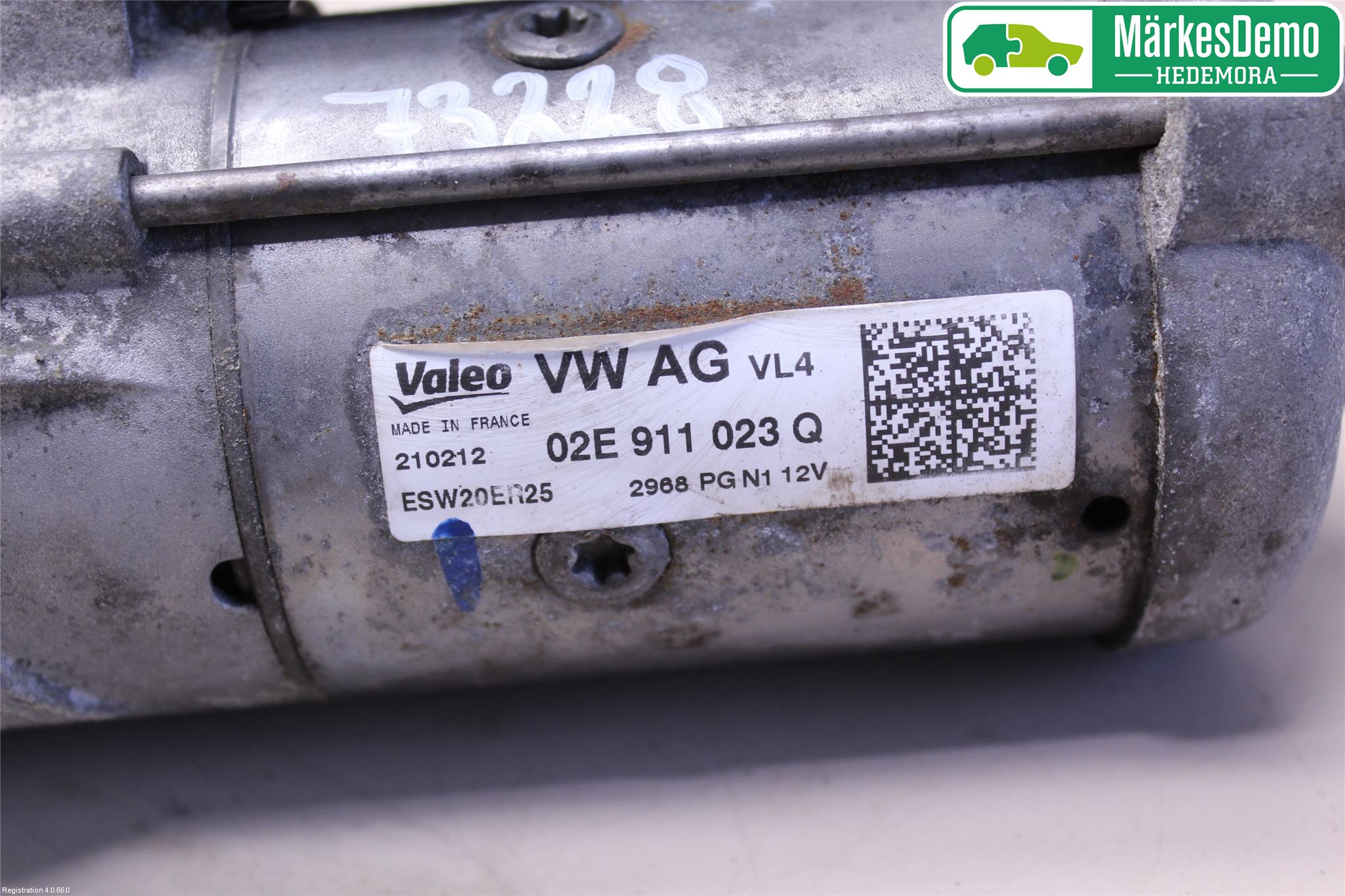 Volkswagen VW SHARAN 11- Startmotor Diesel