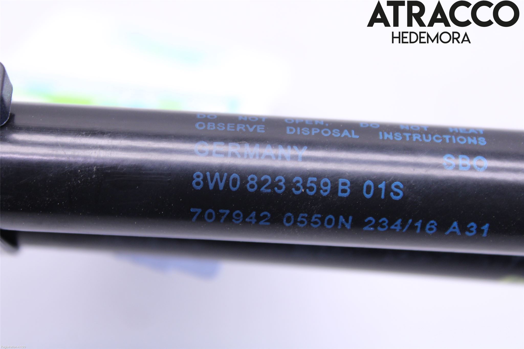 Audi A4/S4 B9 16-19 Panser Demper-Gassfjær